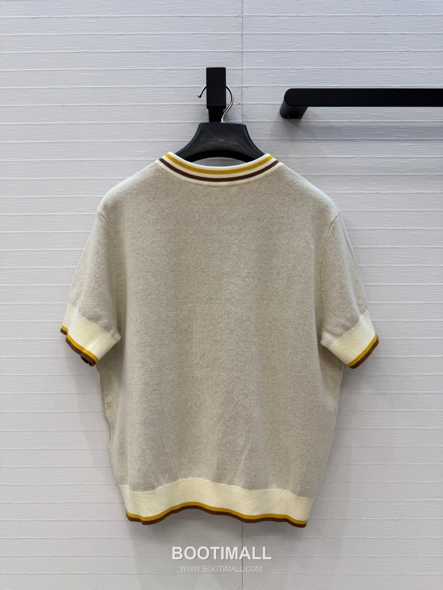 Zimmermann SS26 Knit Jacquard Palm Tree Short Sleeve Shorts Set 짐머만 SS26 니트 자카드 야자수 반팔 브라운 쇼츠 셋업 12