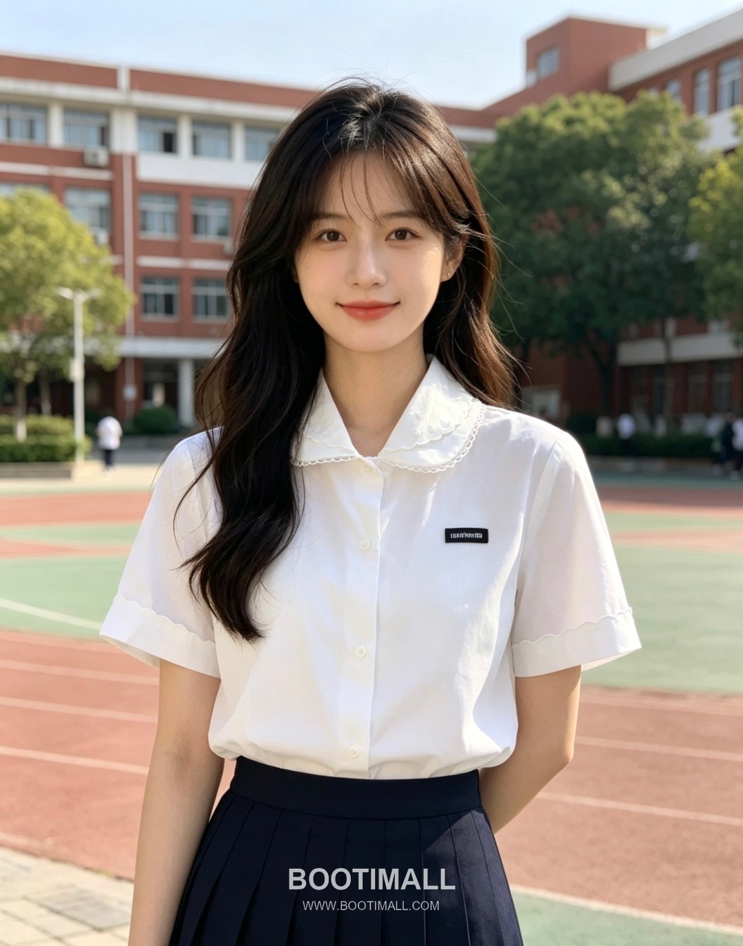 Dior SS26 Cotton Linen Lace Logo Collar Blouse 디올 SS26 코튼 린넨 레이스 로고 화이트 블라우스 2