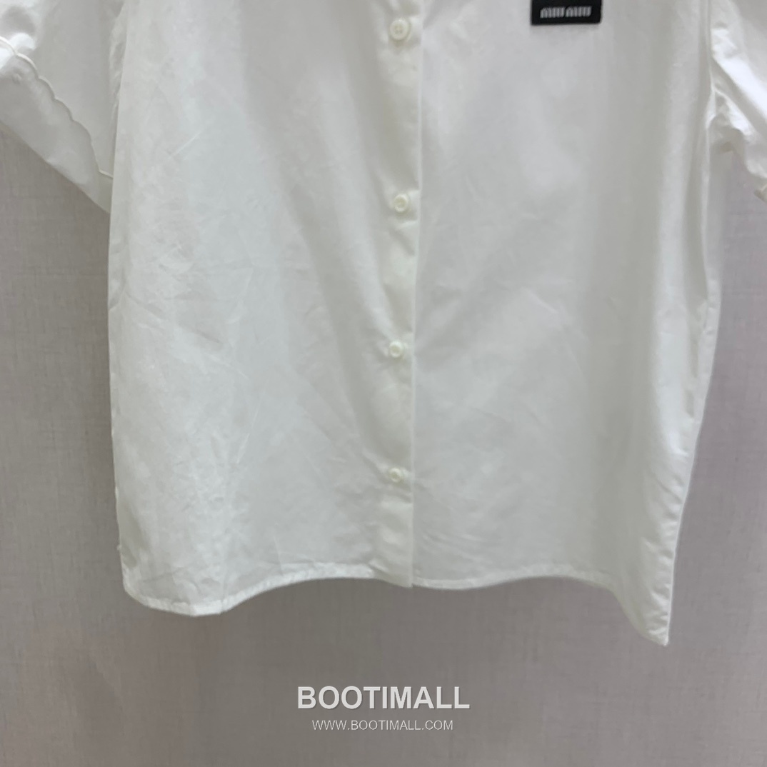 Dior SS26 Cotton Linen Lace Logo Collar Blouse 디올 SS26 코튼 린넨 레이스 로고 화이트 블라우스 10
