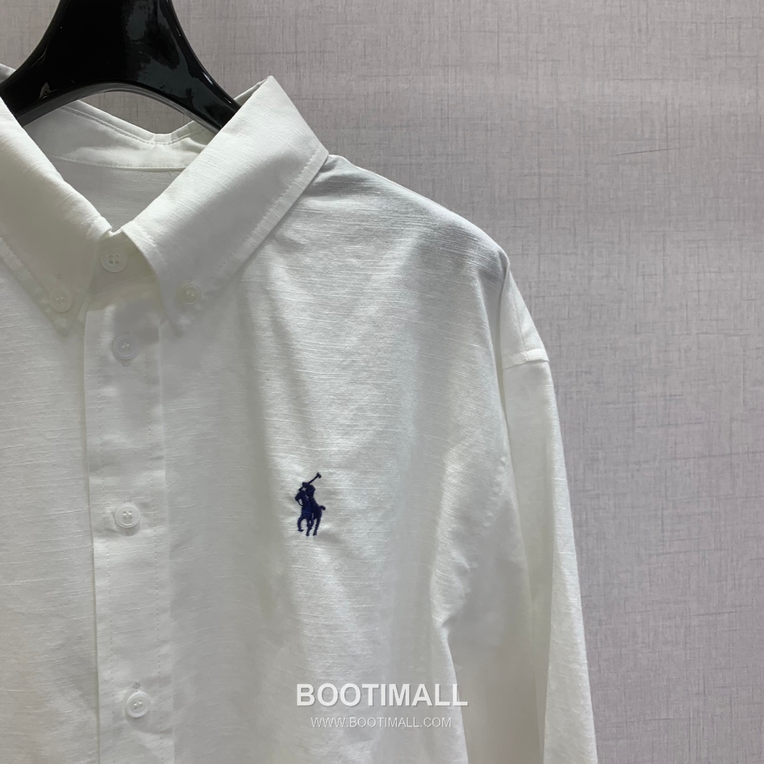 Ralph Lauren SS26 Linen Pony Embroidered Shirt 랄프로렌 SS26 린넨 포니 자수 화이트 셔츠 3