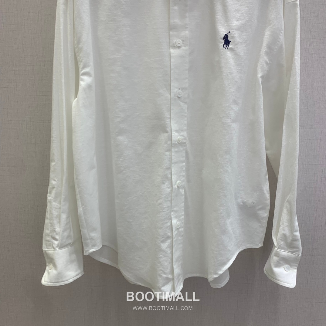 Ralph Lauren SS26 Linen Pony Embroidered Shirt 랄프로렌 SS26 린넨 포니 자수 화이트 셔츠 6