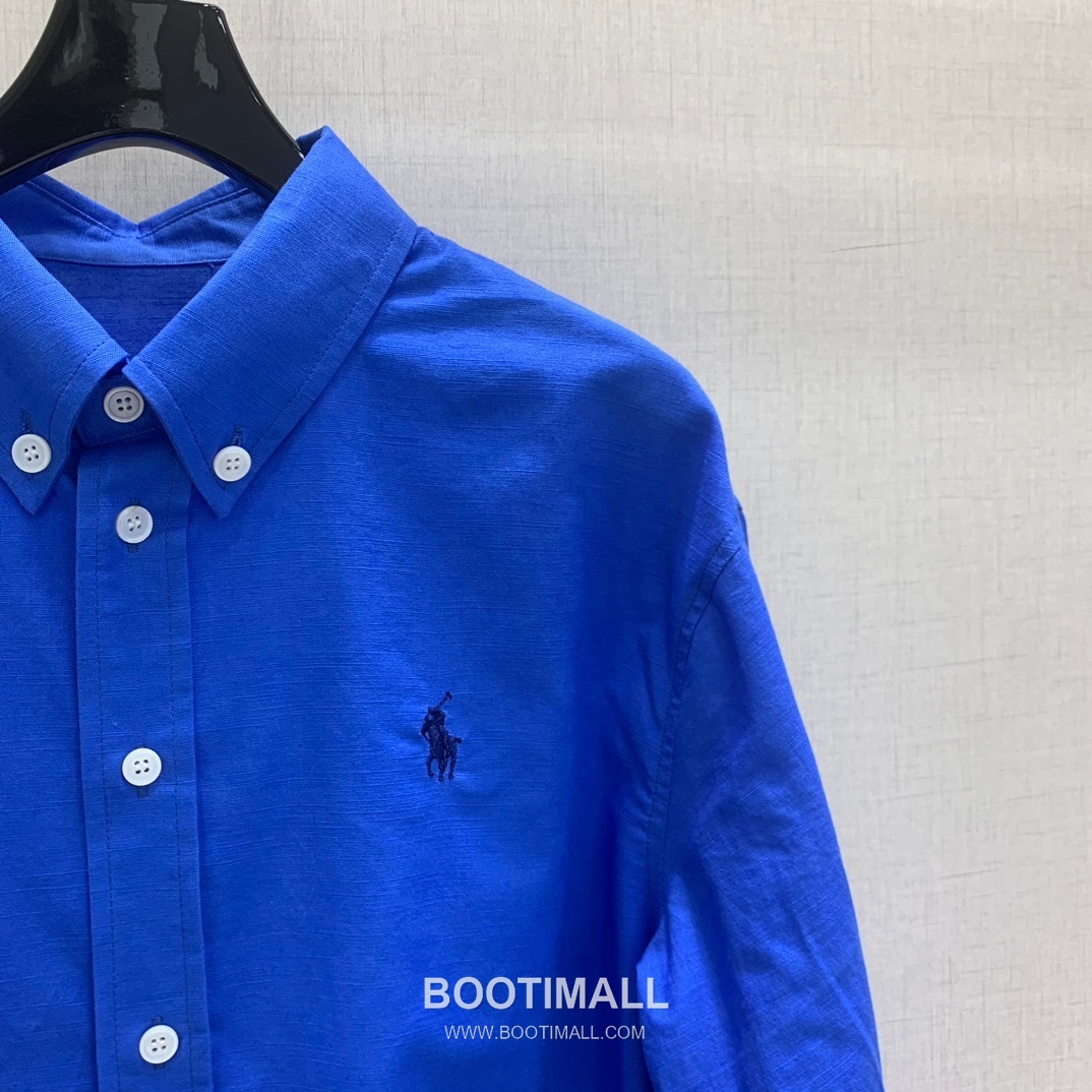 Ralph Lauren SS26 Linen Pony Embroidered Shirt 랄프로렌 SS26 린넨 포니 자수 화이트 셔츠 3