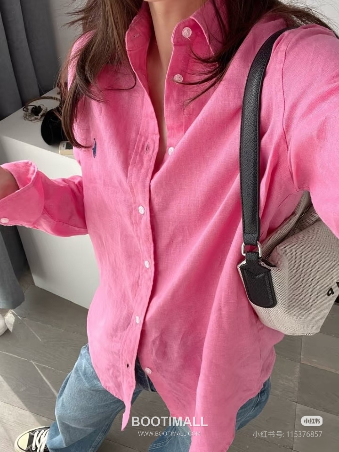 Ralph Lauren SS26 Linen Pony Embroidered Shirt 랄프로렌 SS26 린넨 포니 자수 화이트 셔츠 2