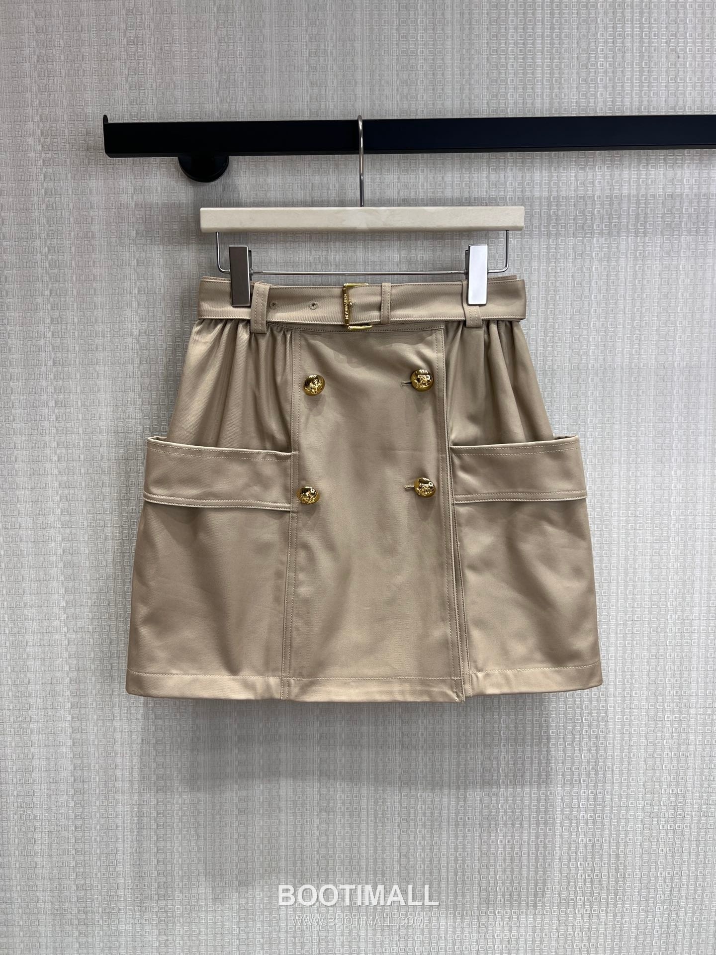 Louis Vuitton SS26 Cotton Cargo Belted Midi Skirt 루이비통 SS26 코튼 카고 벨트 카멜 스커트 10