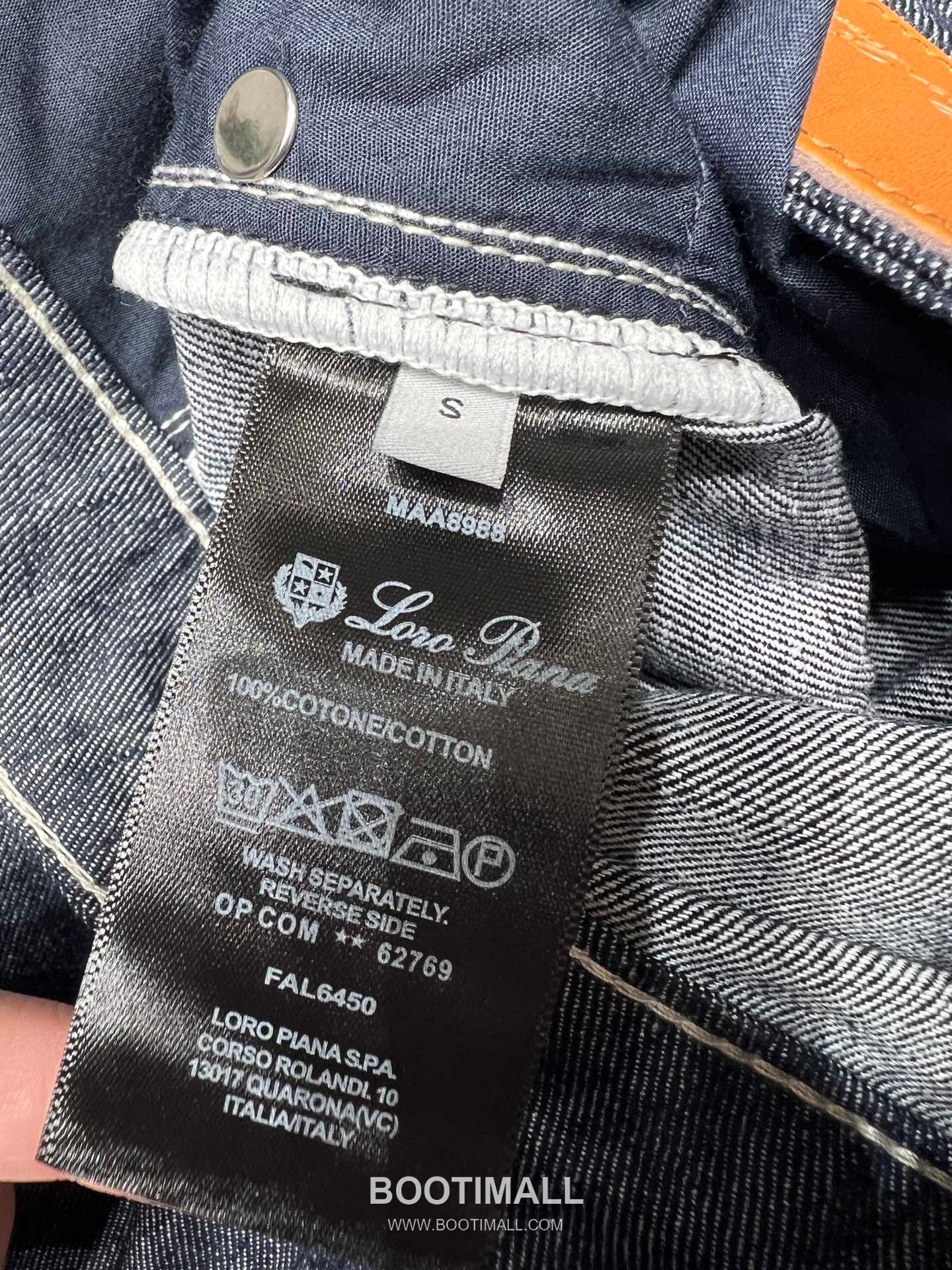 Loro Piana SS26 Cotton Denim A-Line Wide Shorts 로로피아나 SS26 코튼 데님 A라인 와이드 블루 쇼츠 18