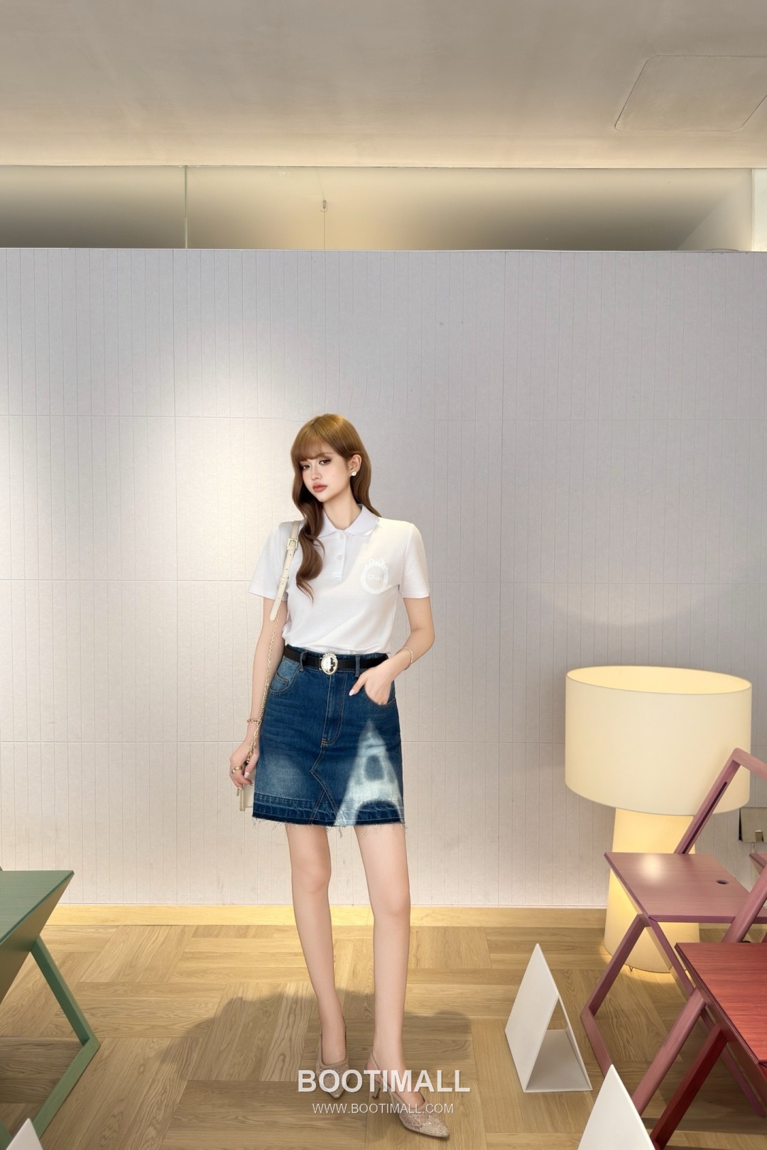 Dior SS26 Cotton Polo Collar Logo T-Shirt 디올 SS26 코튼 폴로 카라 로고 화이트 티셔츠 4