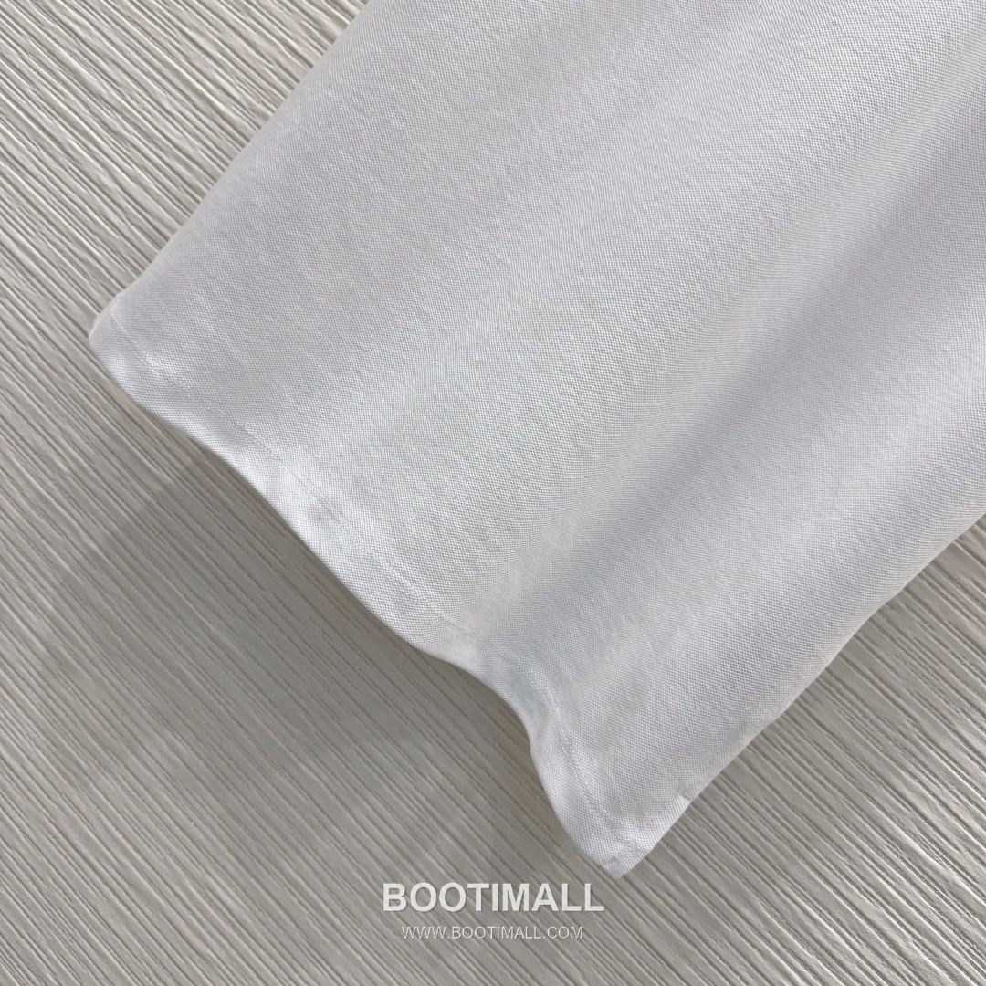 Dior SS26 Cotton Polo Collar Logo T-Shirt 디올 SS26 코튼 폴로 카라 로고 화이트 티셔츠 14