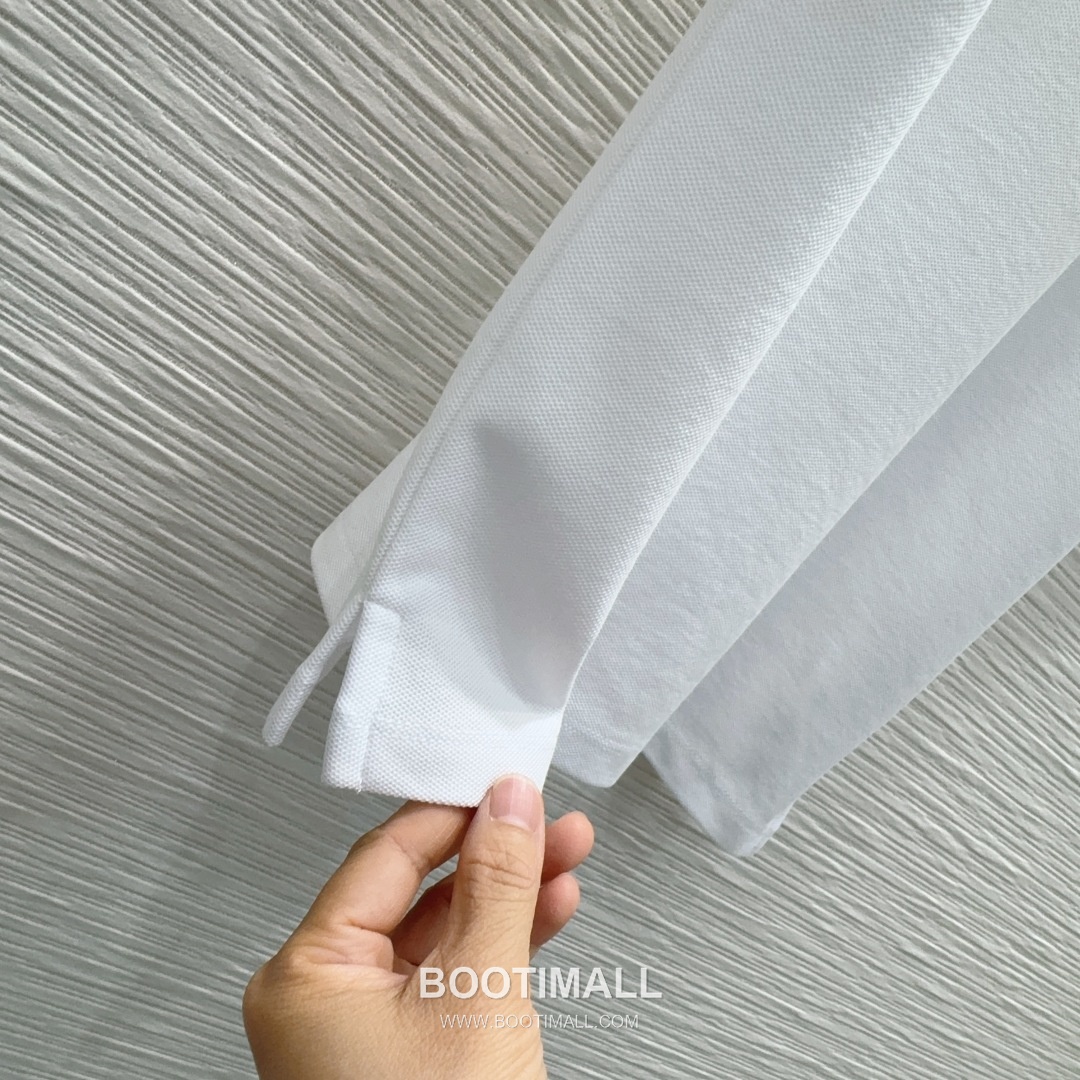 Dior SS26 Cotton Polo Collar Logo T-Shirt 디올 SS26 코튼 폴로 카라 로고 화이트 티셔츠 15