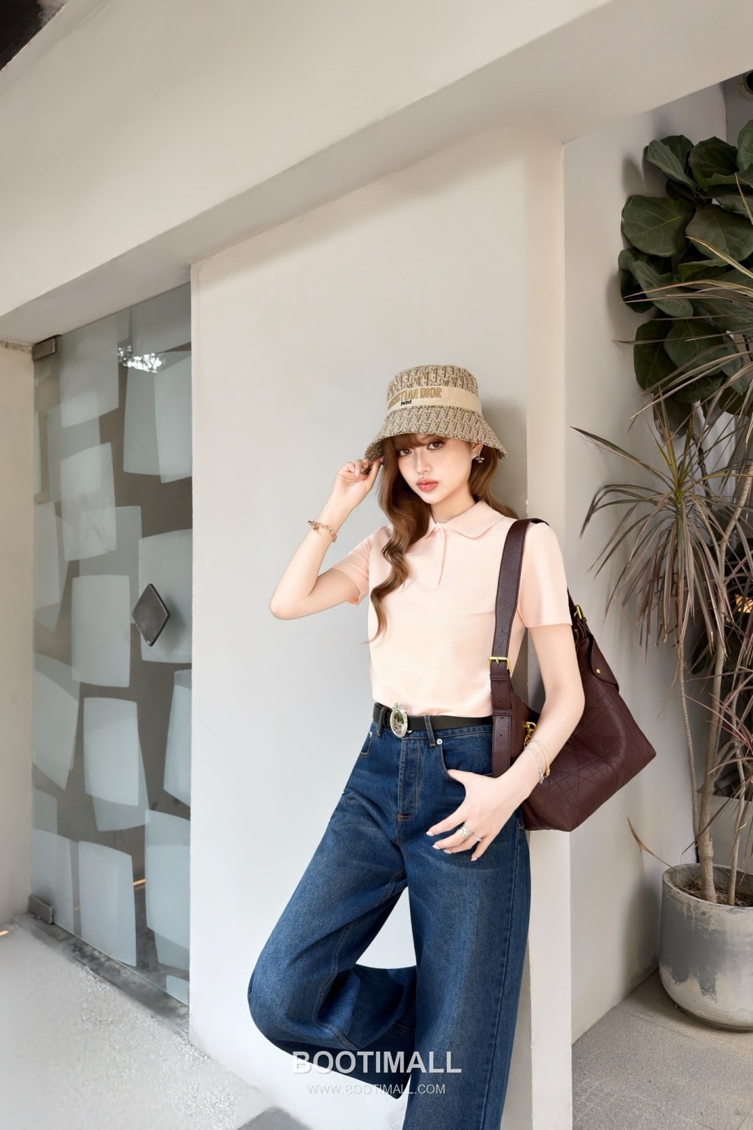 Dior SS26 Cotton Polo Collar Logo T-Shirt 디올 SS26 코튼 폴로 카라 로고 화이트 티셔츠 7