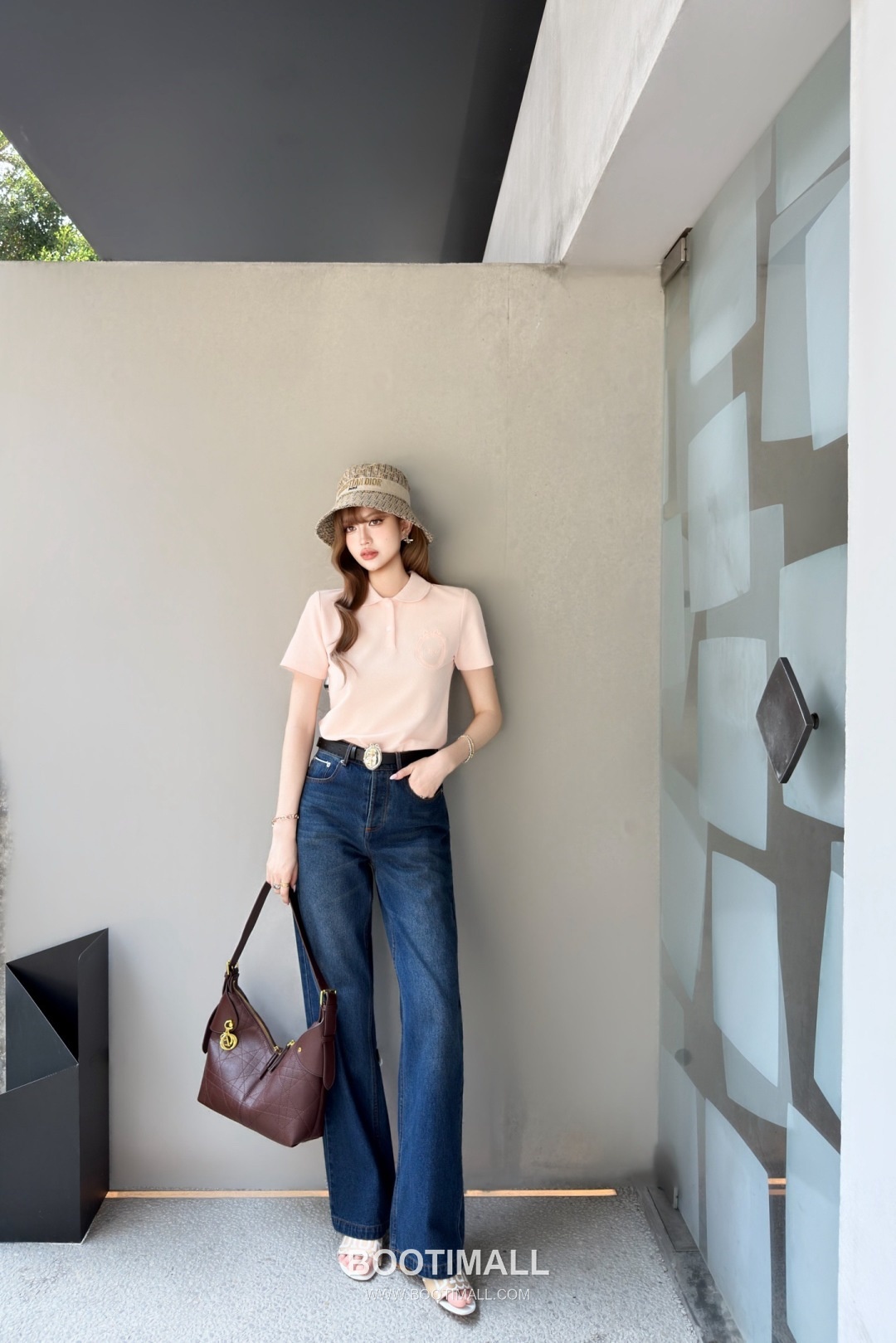 Dior SS26 Cotton Polo Collar Logo T-Shirt 디올 SS26 코튼 폴로 카라 로고 화이트 티셔츠 8