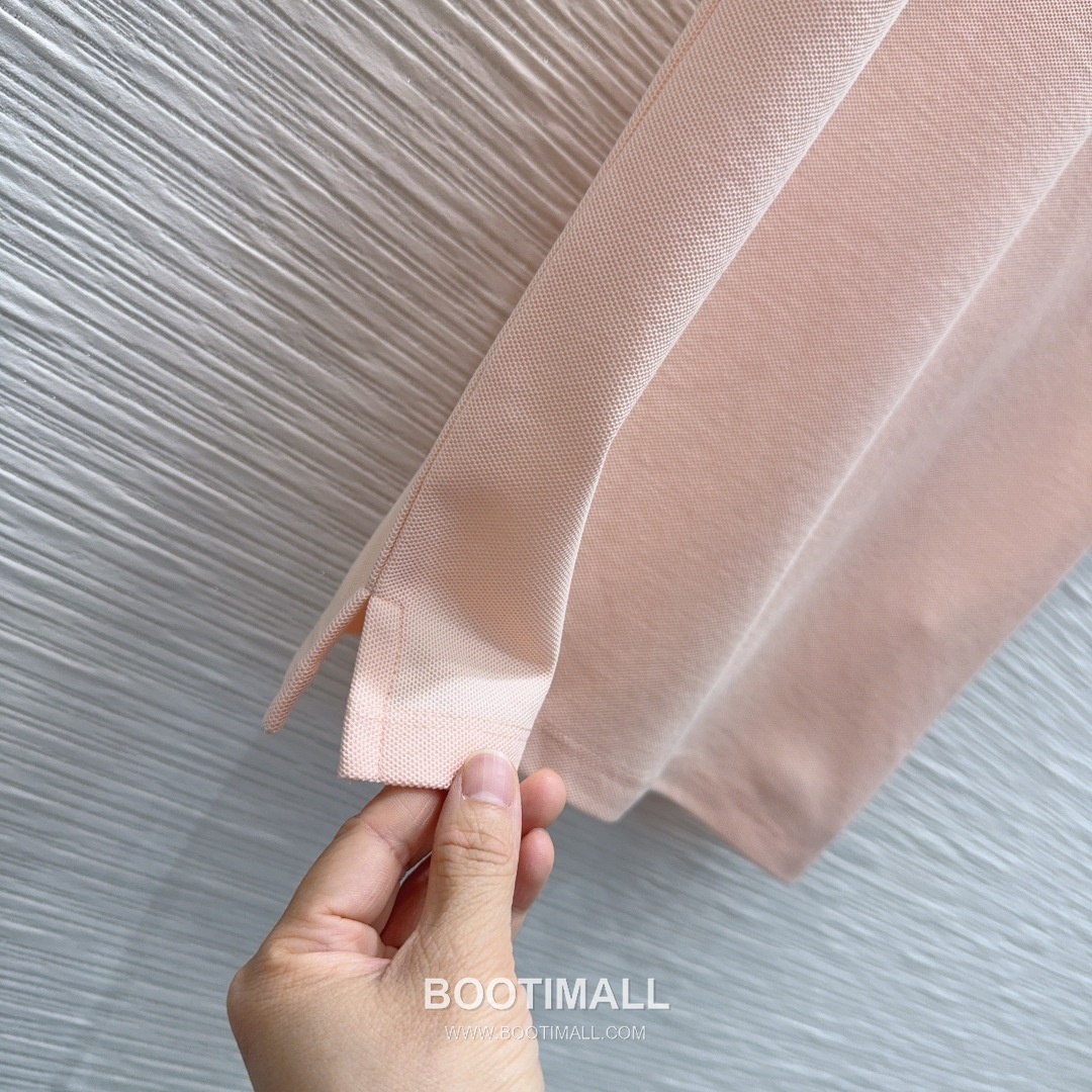 Dior SS26 Cotton Polo Collar Logo T-Shirt 디올 SS26 코튼 폴로 카라 로고 화이트 티셔츠 15