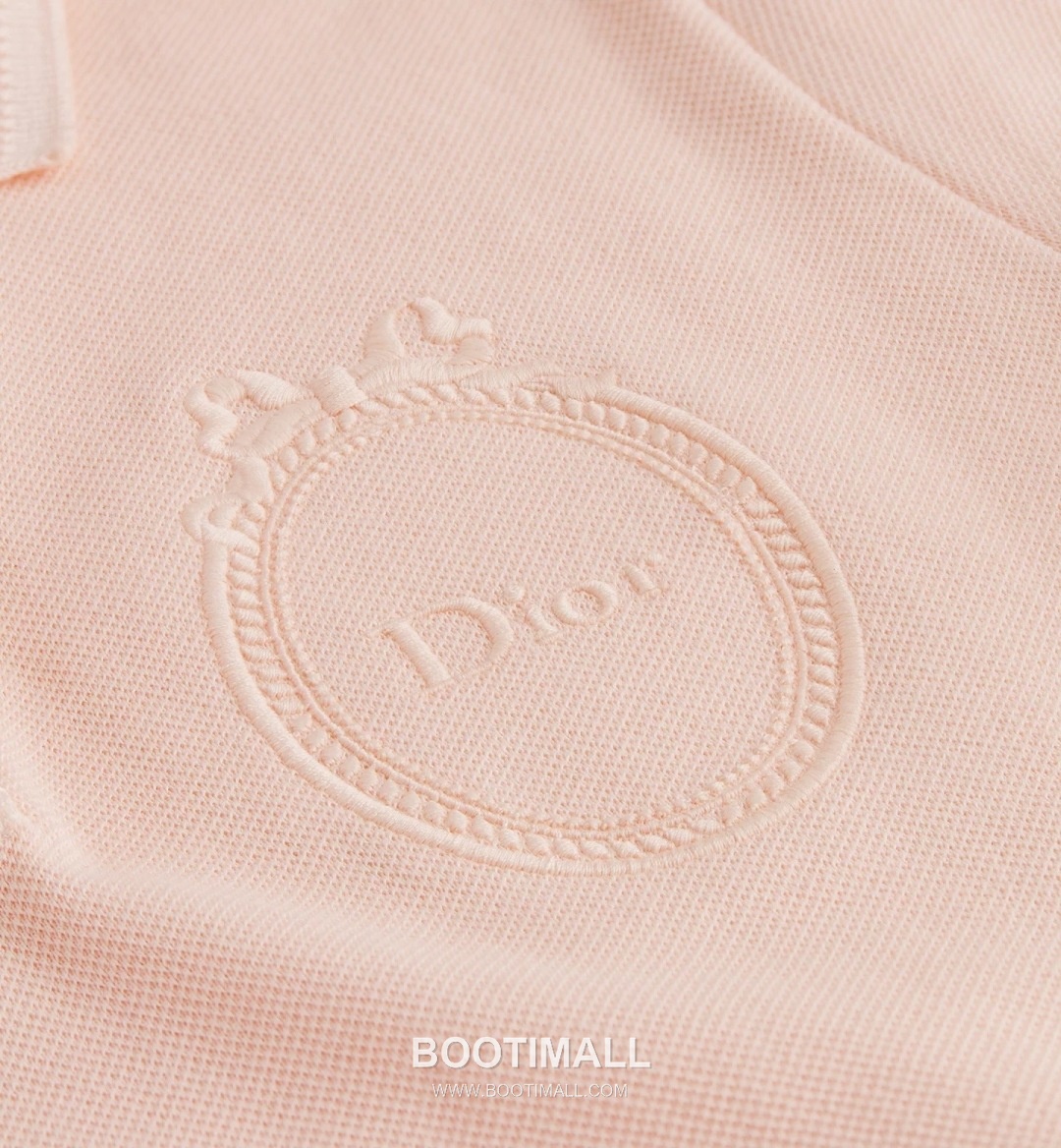 Dior SS26 Cotton Polo Collar Logo T-Shirt 디올 SS26 코튼 폴로 카라 로고 화이트 티셔츠 23