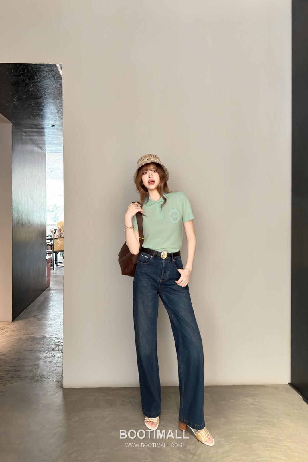 Dior SS26 Cotton Polo Collar Logo T-Shirt 디올 SS26 코튼 폴로 카라 로고 화이트 티셔츠 3