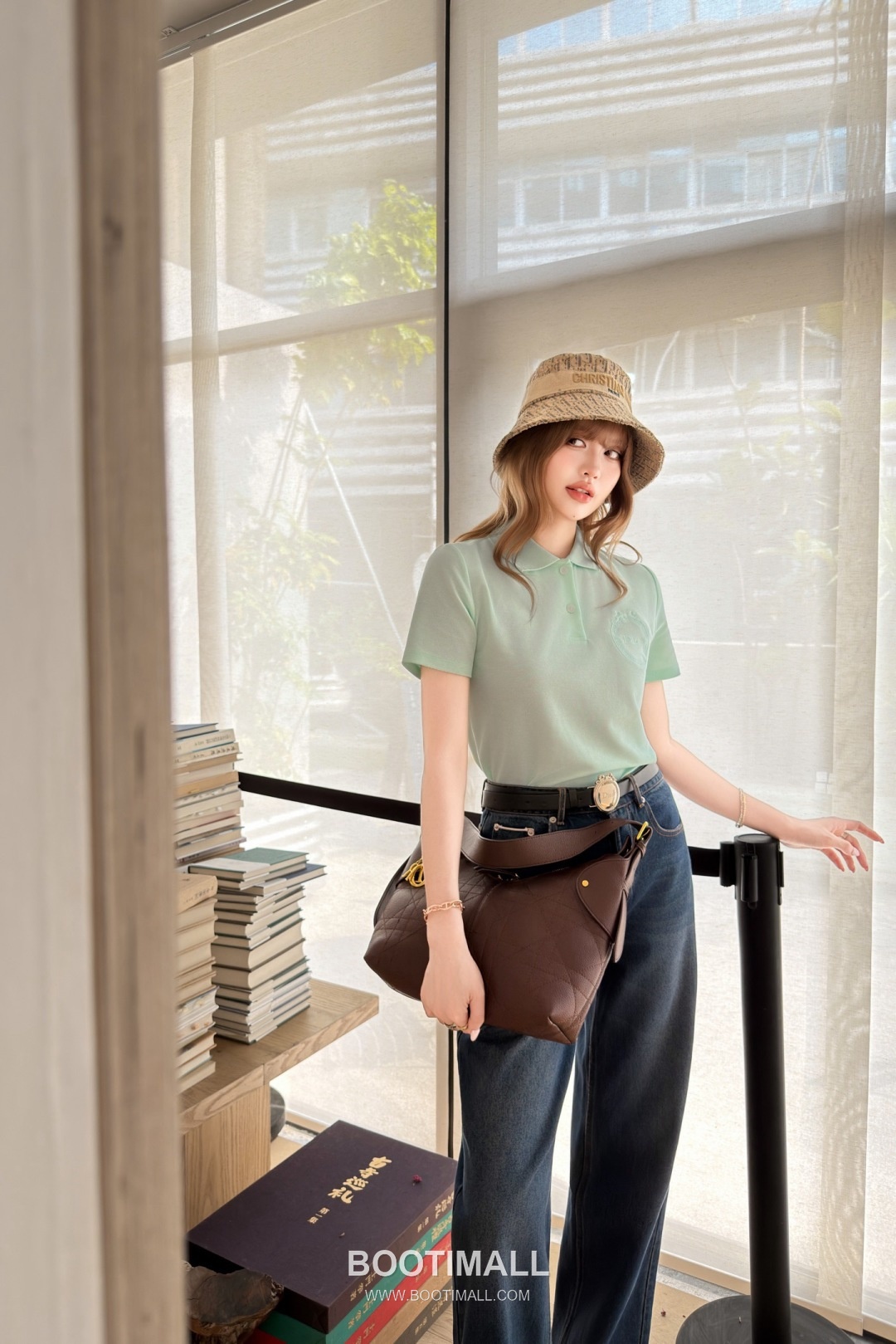 Dior SS26 Cotton Polo Collar Logo T-Shirt 디올 SS26 코튼 폴로 카라 로고 화이트 티셔츠 6