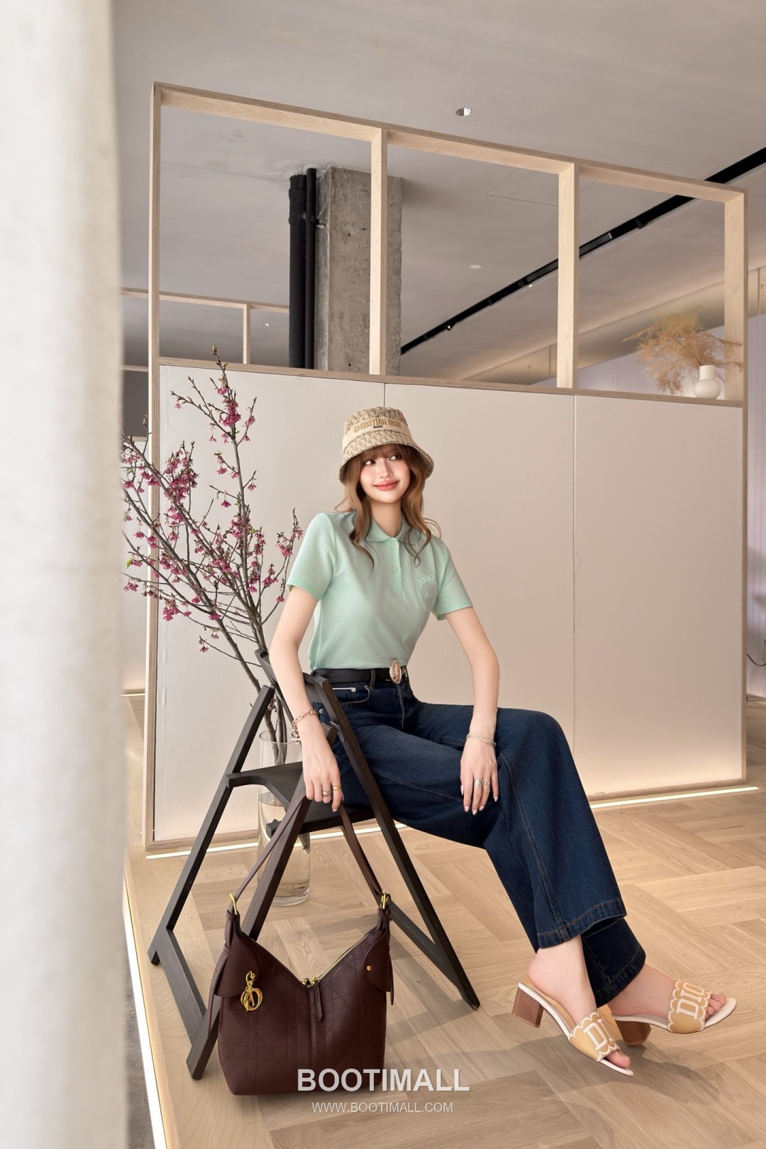 Dior SS26 Cotton Polo Collar Logo T-Shirt 디올 SS26 코튼 폴로 카라 로고 화이트 티셔츠 8