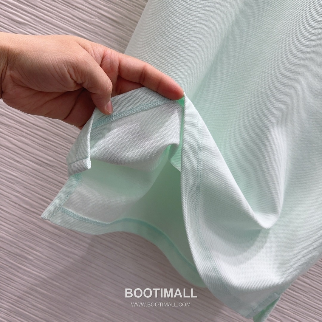 Dior SS26 Cotton Polo Collar Logo T-Shirt 디올 SS26 코튼 폴로 카라 로고 화이트 티셔츠 17