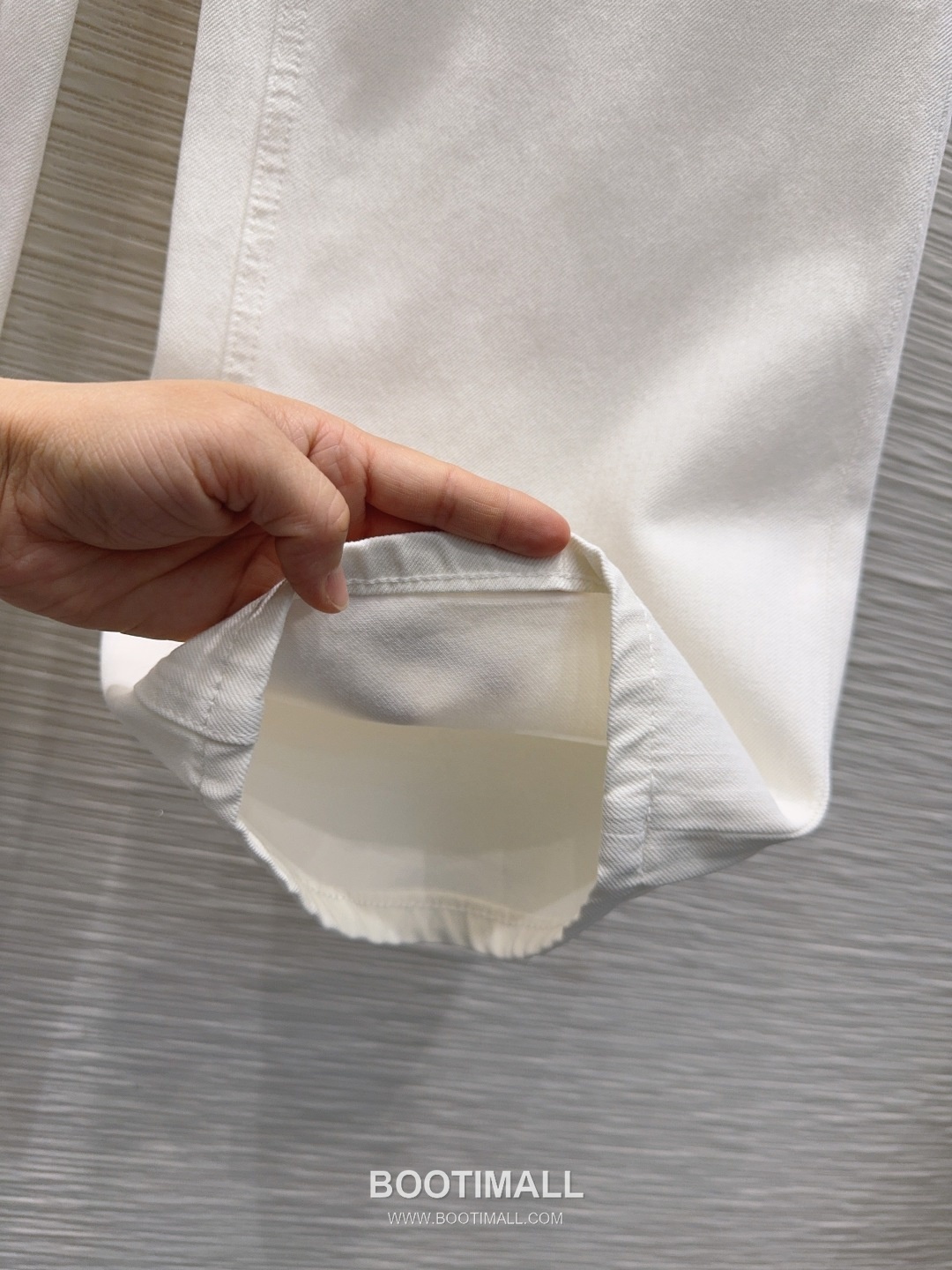 Prada SS26 Cotton Denim Tailored Straight Pants 프라다 SS26 코튼 데님 테일러드 스트레이트 블루 팬츠 14