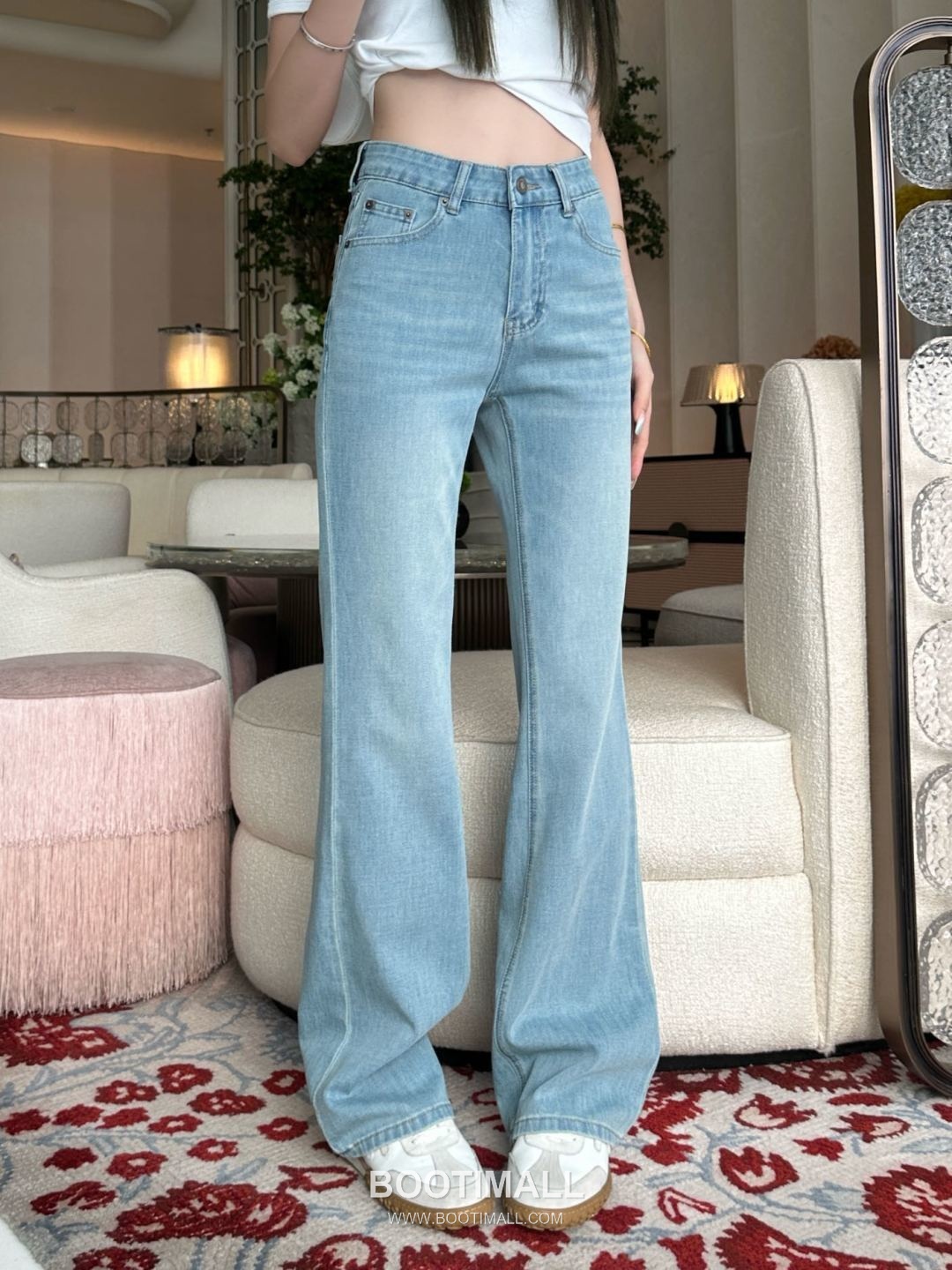 Louis Vuitton SS26 Cotton Denim Tailored Straight Pants 루이비통 SS26 코튼 데님 테일러드 스트레이트 블루 팬츠 5