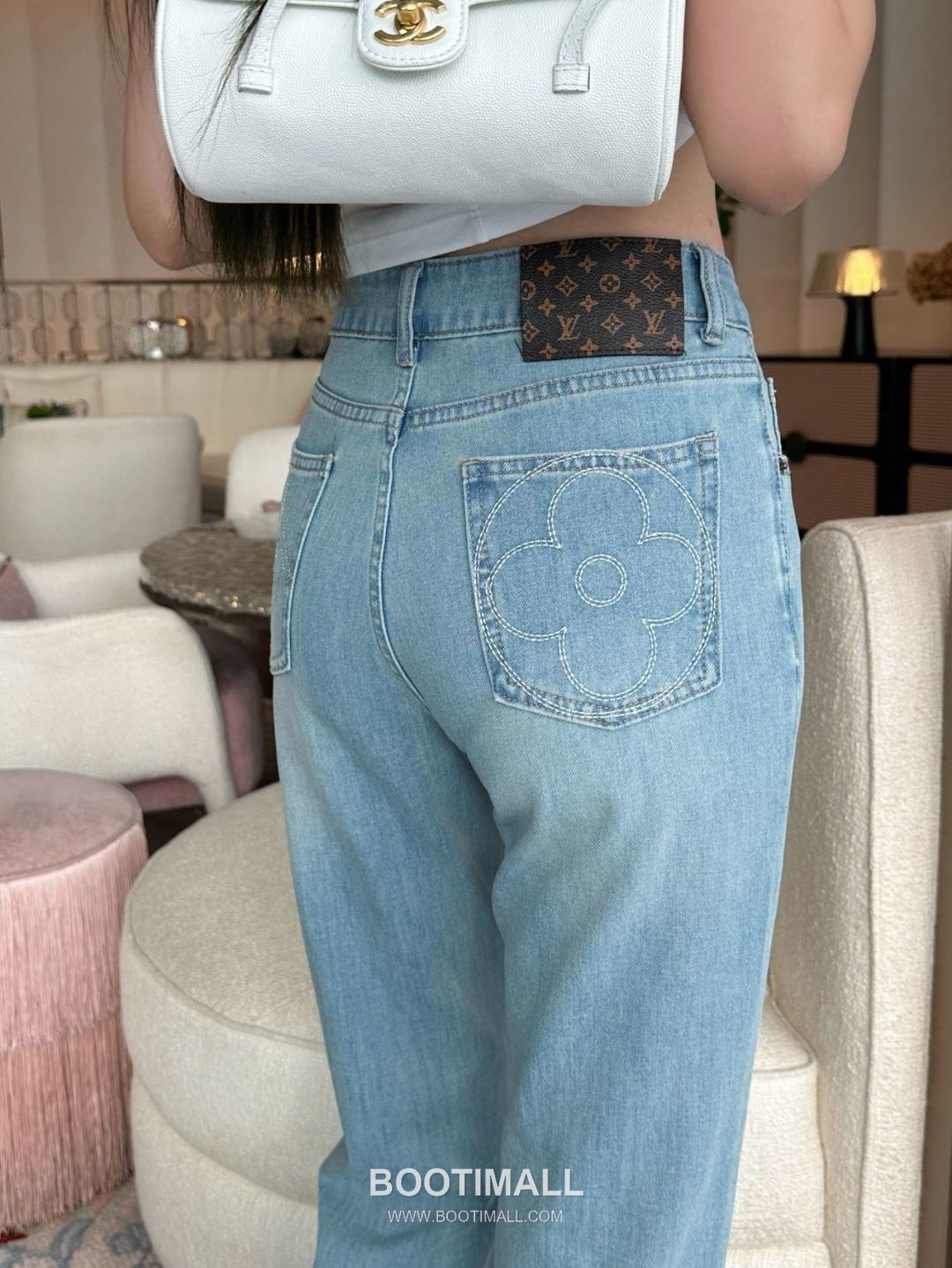 Louis Vuitton SS26 Cotton Denim Tailored Straight Pants 루이비통 SS26 코튼 데님 테일러드 스트레이트 블루 팬츠 7