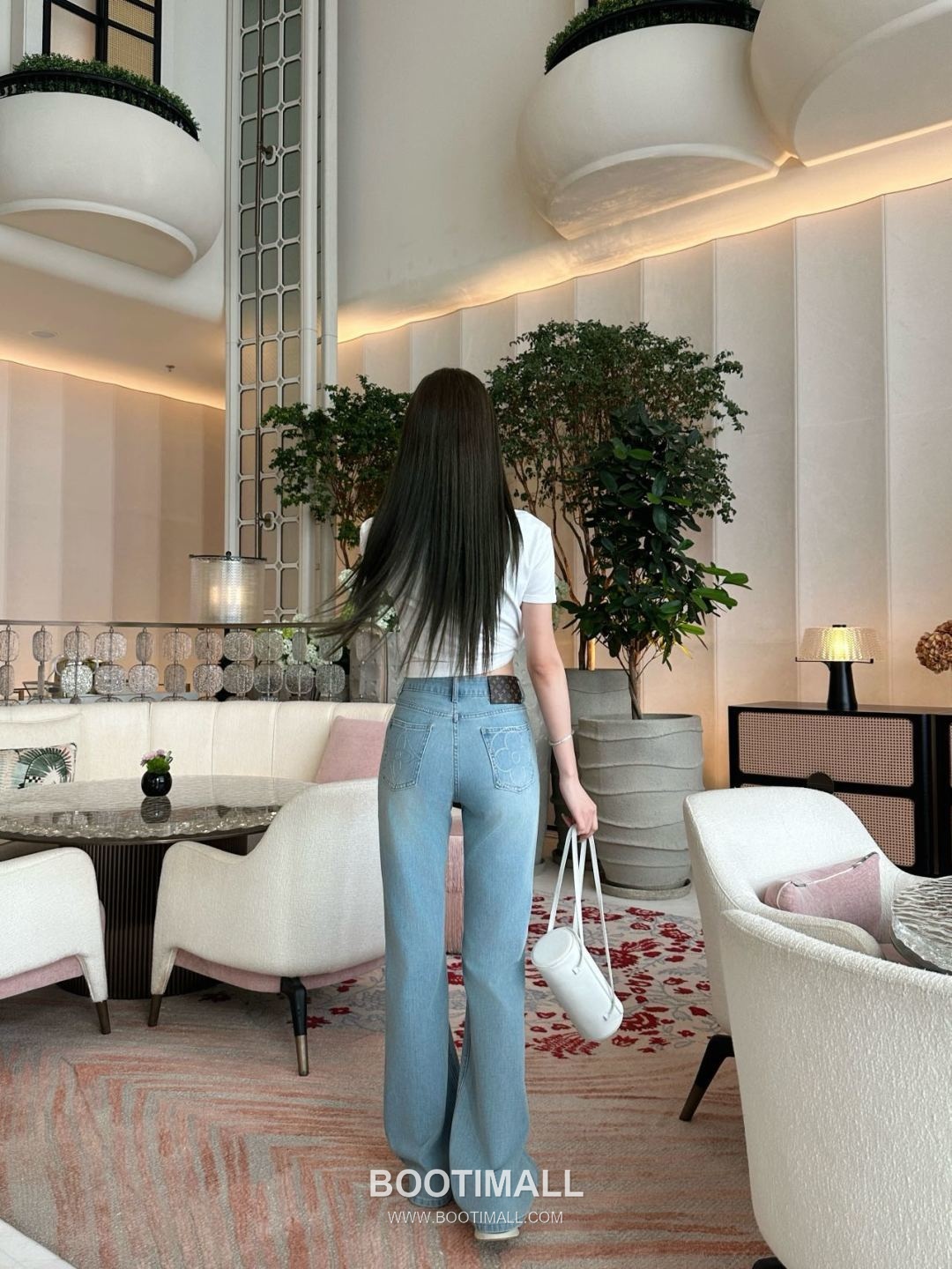 Louis Vuitton SS26 Cotton Denim Tailored Straight Pants 루이비통 SS26 코튼 데님 테일러드 스트레이트 블루 팬츠 8