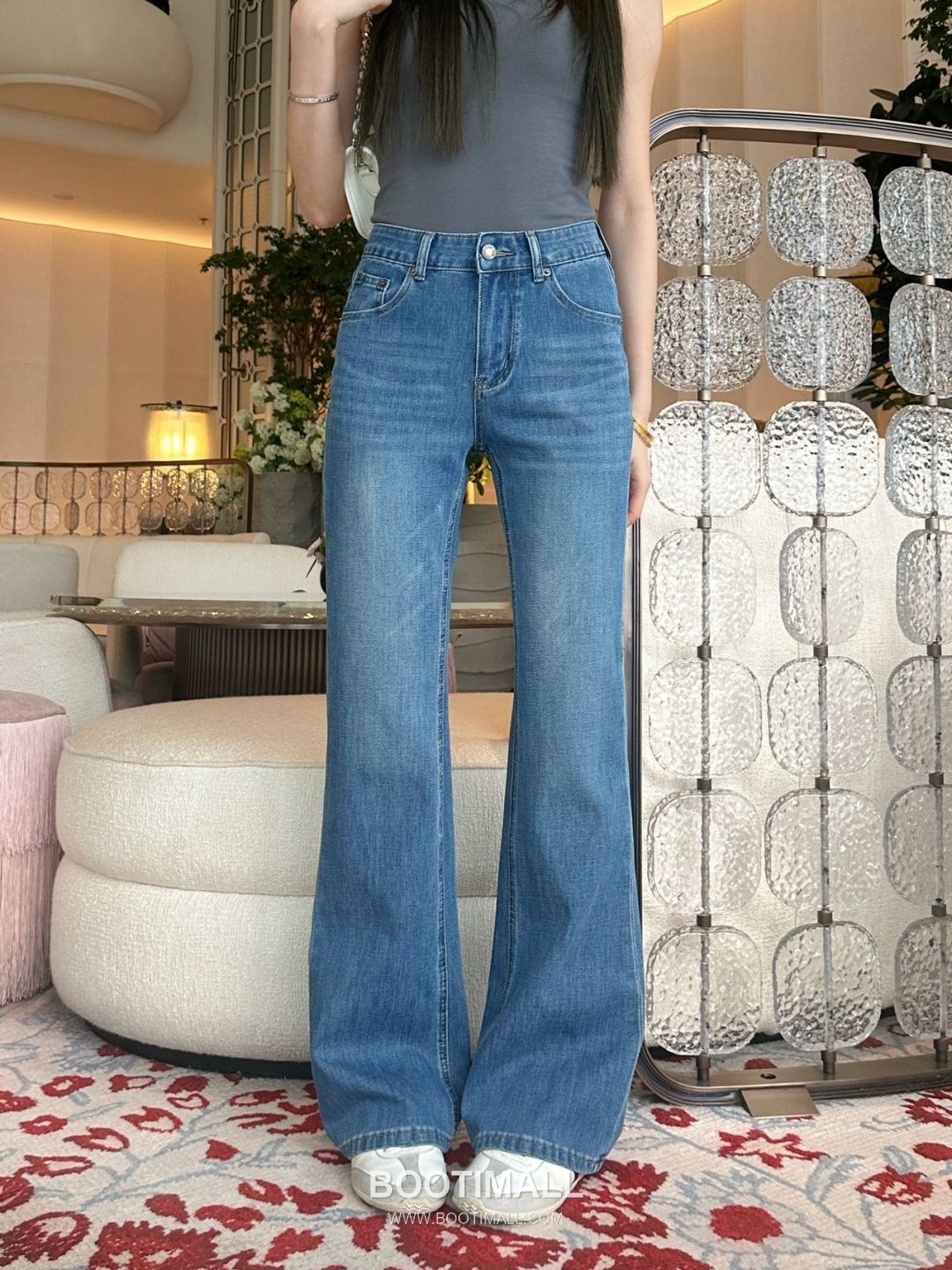 Louis Vuitton SS26 Cotton Denim Tailored Straight Pants 루이비통 SS26 코튼 데님 테일러드 스트레이트 블루 팬츠 4