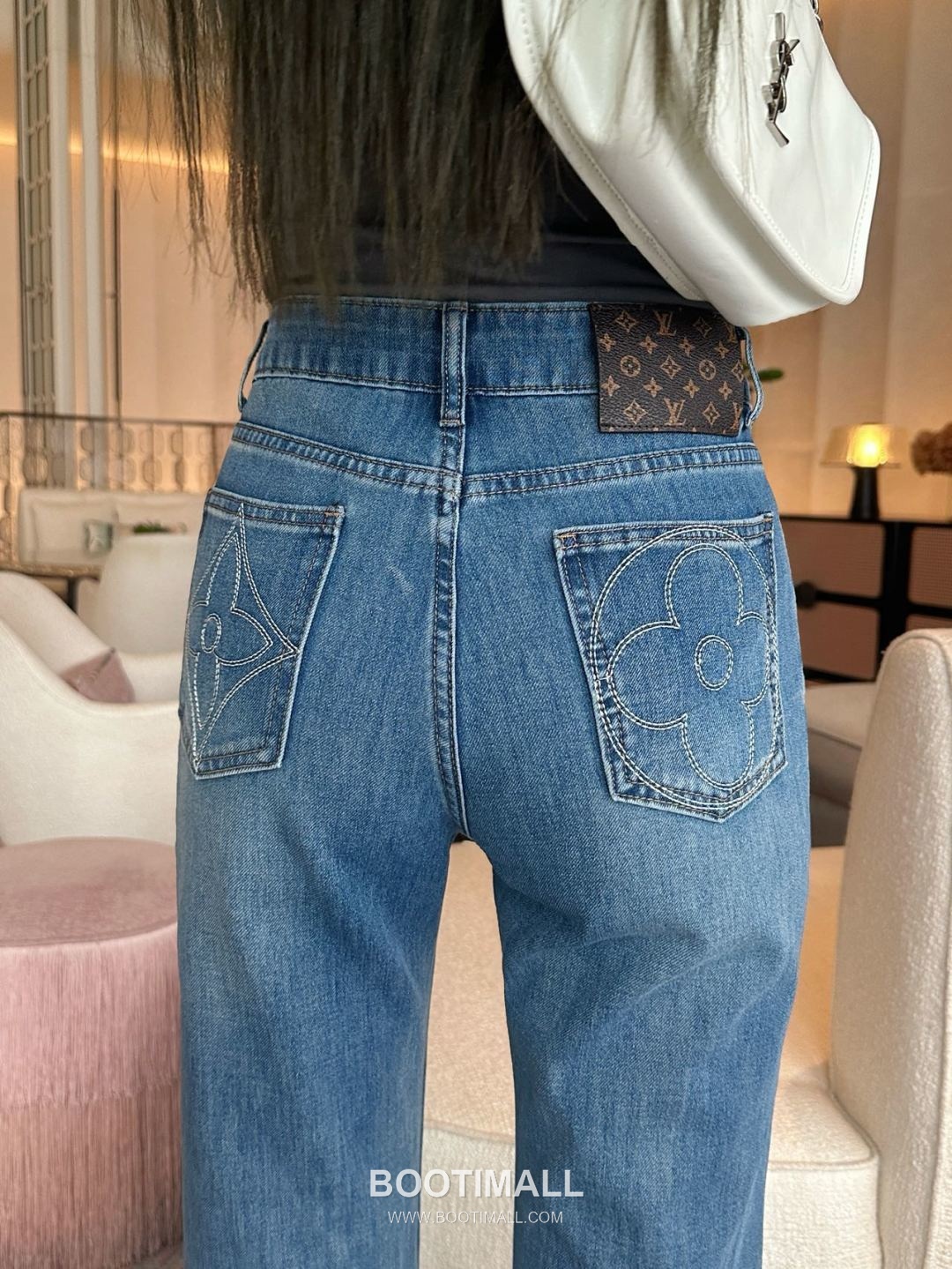 Louis Vuitton SS26 Cotton Denim Tailored Straight Pants 루이비통 SS26 코튼 데님 테일러드 스트레이트 블루 팬츠 8