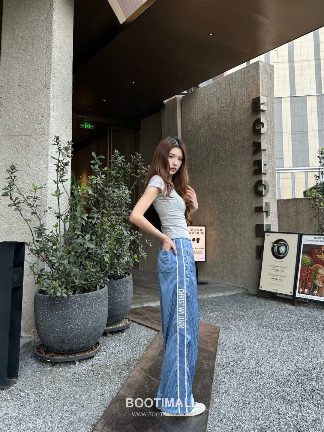 Dior SS26 Cotton Textured Straight Pants 디올 SS26 코튼 텍스처 스트레이트 블랙 팬츠 3