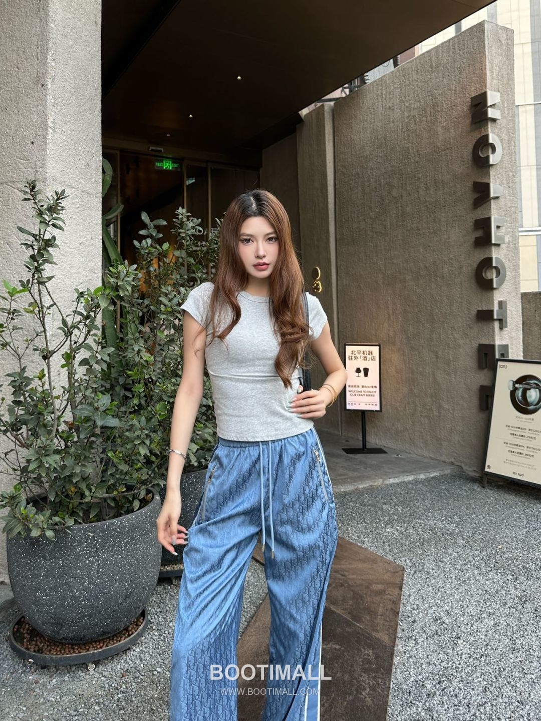 Dior SS26 Cotton Textured Straight Pants 디올 SS26 코튼 텍스처 스트레이트 블랙 팬츠 4