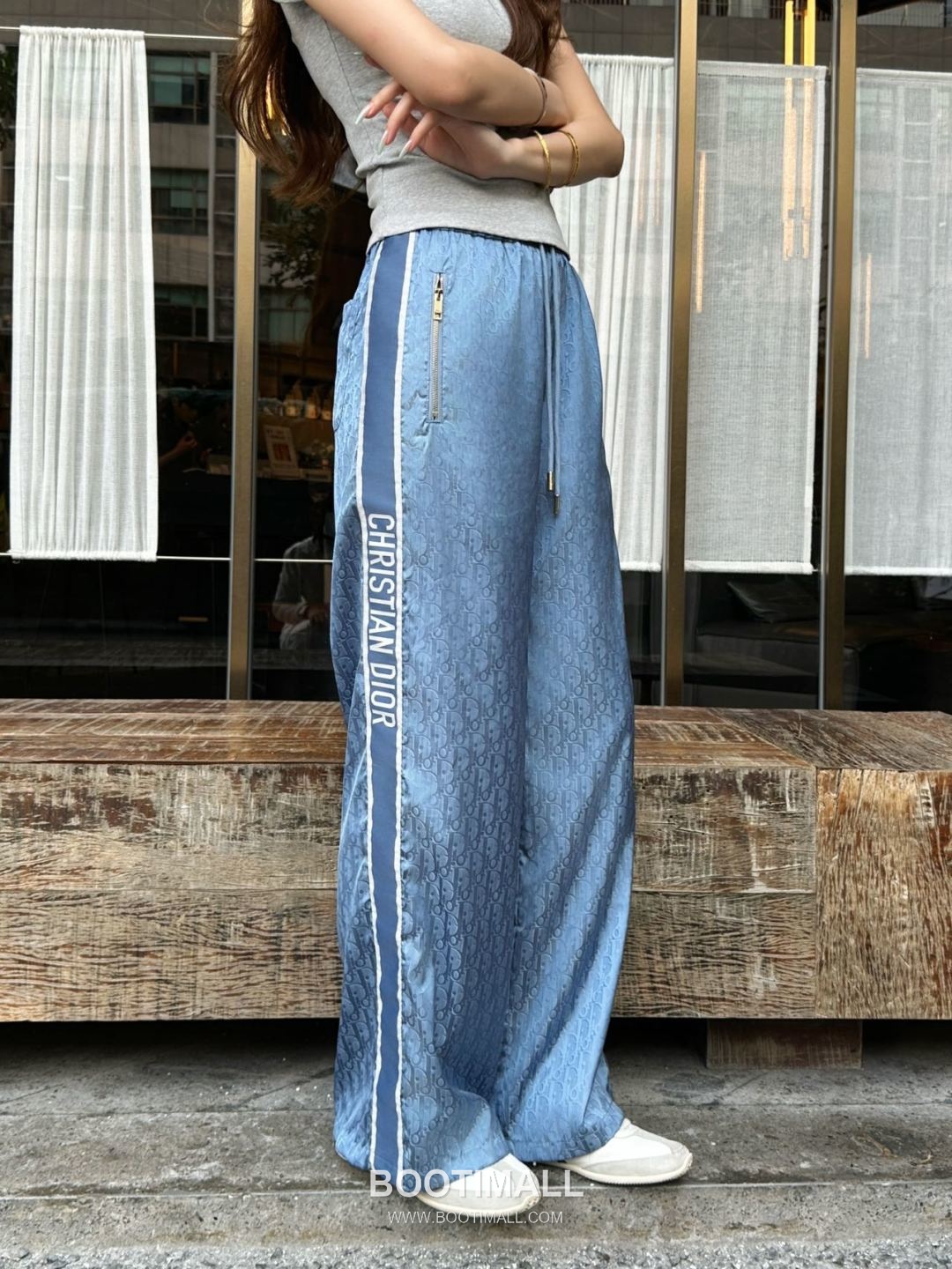 Dior SS26 Cotton Textured Straight Pants 디올 SS26 코튼 텍스처 스트레이트 블랙 팬츠 5