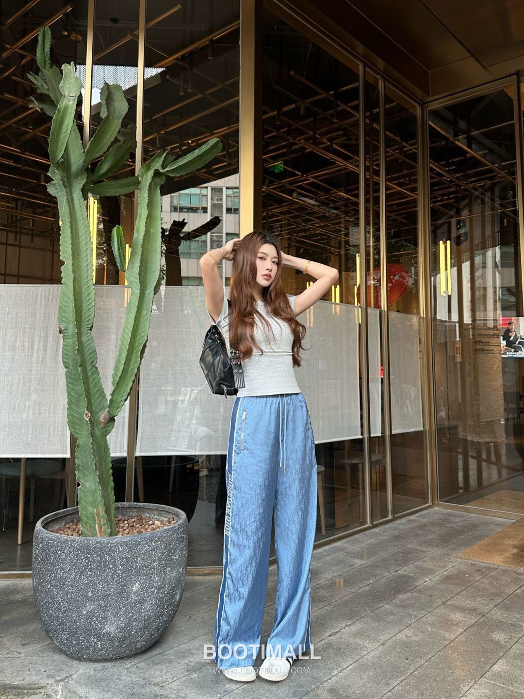 Dior SS26 Cotton Textured Straight Pants 디올 SS26 코튼 텍스처 스트레이트 블랙 팬츠 6