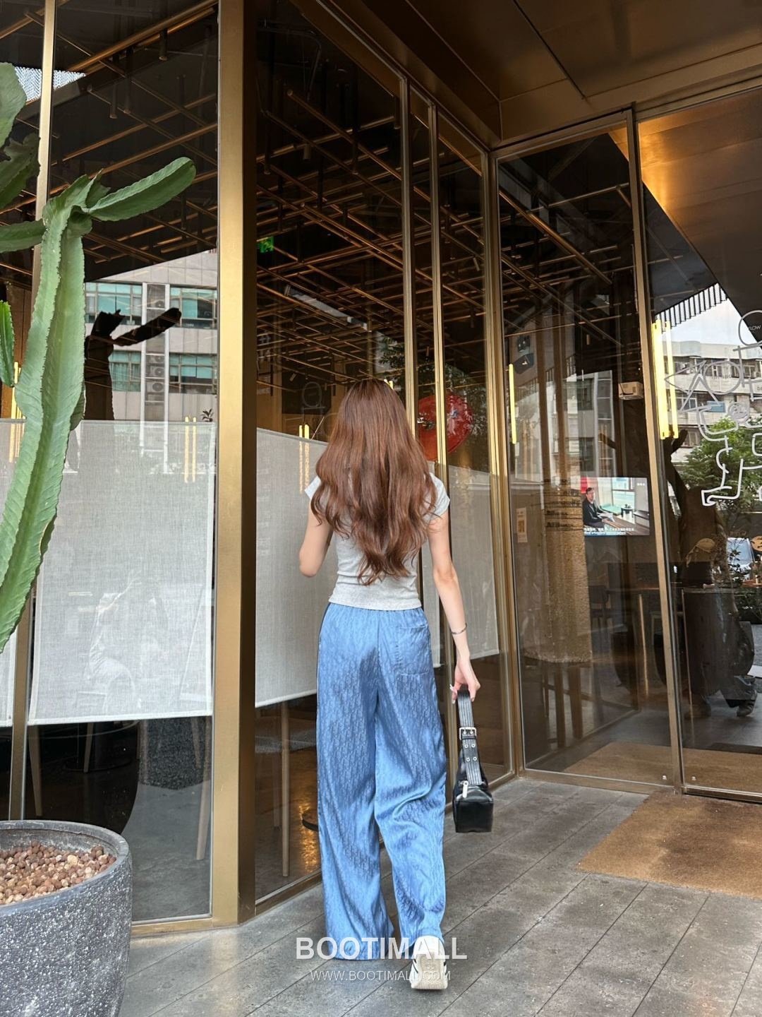 Dior SS26 Cotton Textured Straight Pants 디올 SS26 코튼 텍스처 스트레이트 블랙 팬츠 7