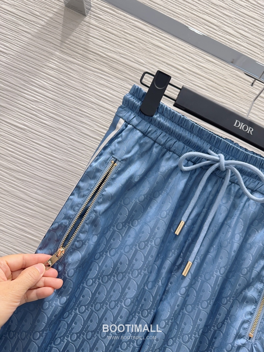 Dior SS26 Cotton Textured Straight Pants 디올 SS26 코튼 텍스처 스트레이트 블랙 팬츠 12