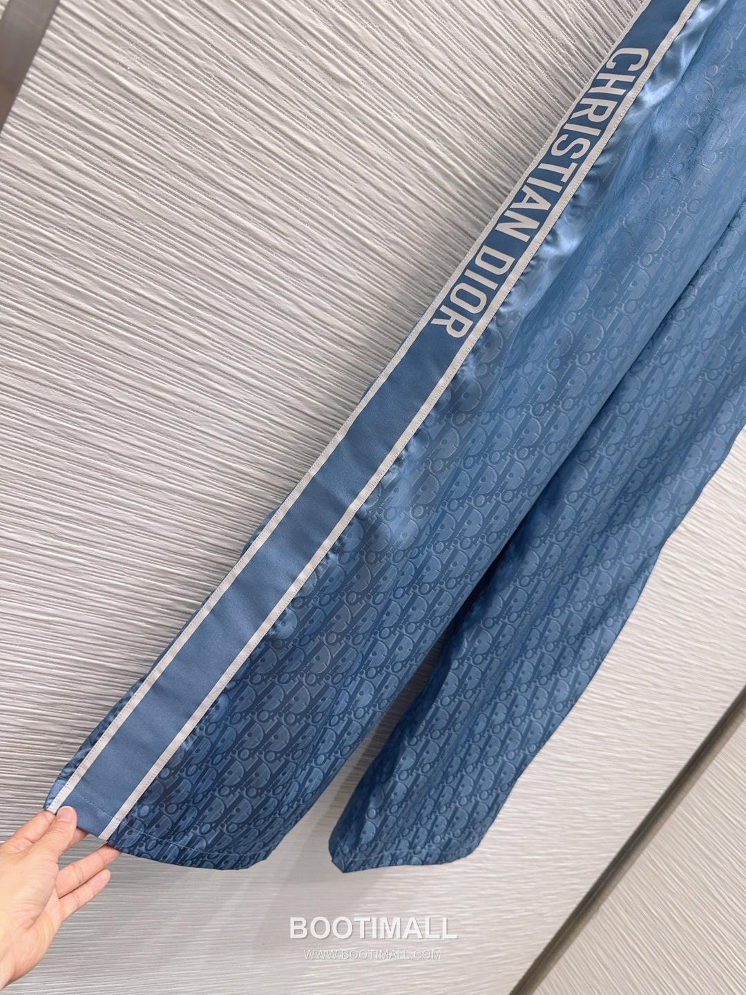 Dior SS26 Cotton Textured Straight Pants 디올 SS26 코튼 텍스처 스트레이트 블랙 팬츠 15