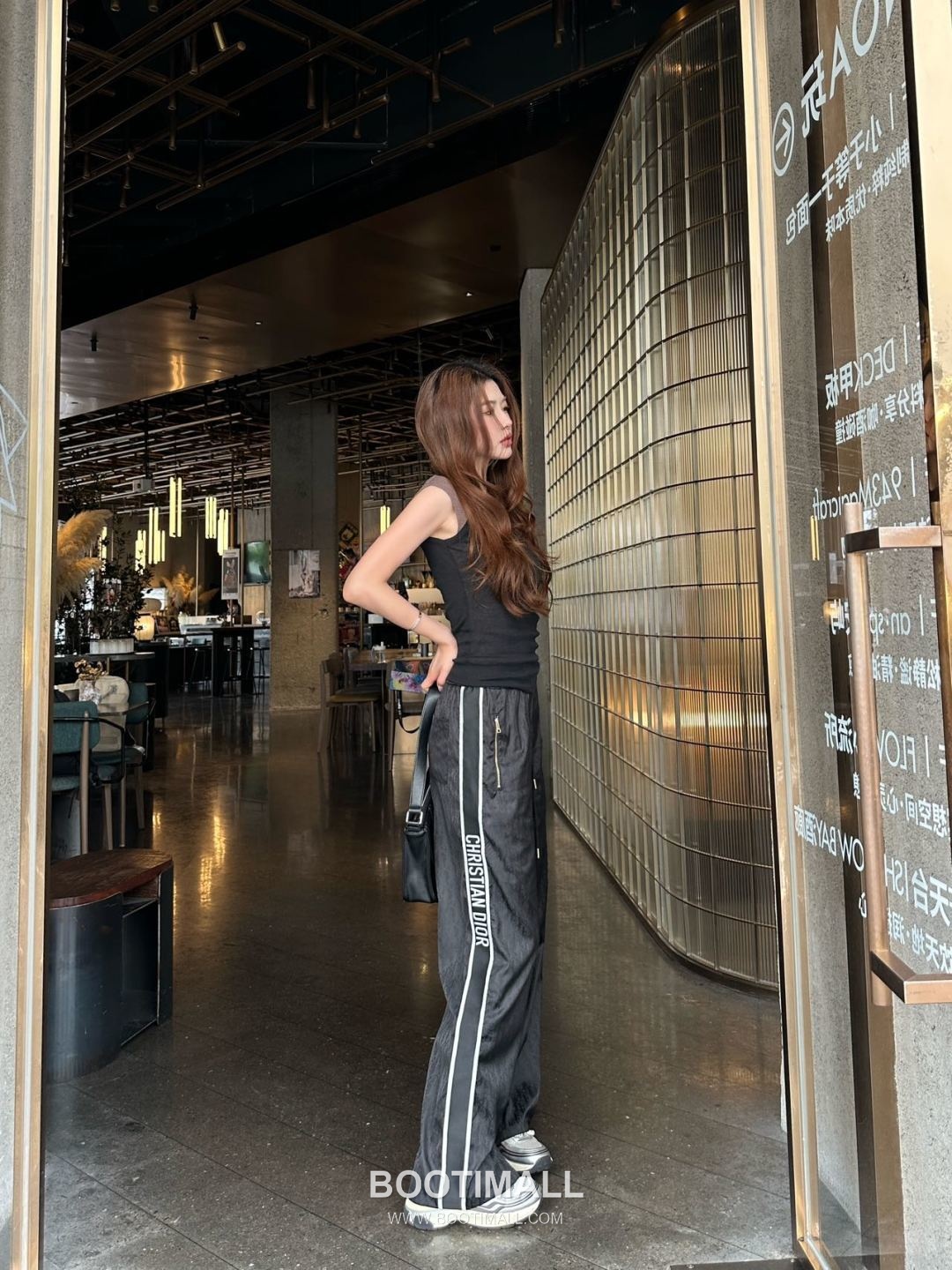 Dior SS26 Cotton Textured Straight Pants 디올 SS26 코튼 텍스처 스트레이트 블랙 팬츠 8