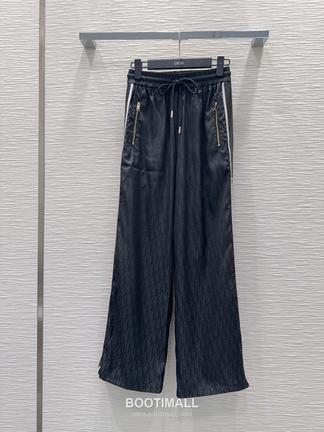 Dior SS26 Cotton Textured Straight Pants 디올 SS26 코튼 텍스처 스트레이트 블랙 팬츠 10