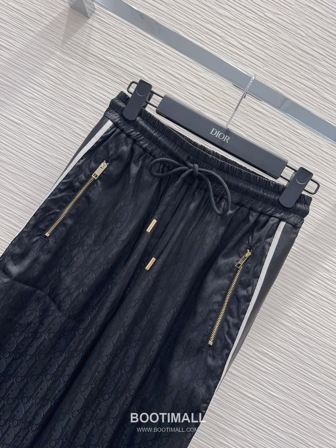 Dior SS26 Cotton Textured Straight Pants 디올 SS26 코튼 텍스처 스트레이트 블랙 팬츠 11