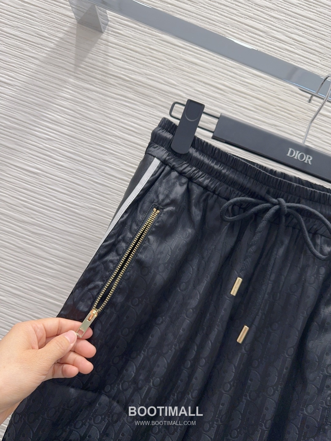 Dior SS26 Cotton Textured Straight Pants 디올 SS26 코튼 텍스처 스트레이트 블랙 팬츠 12