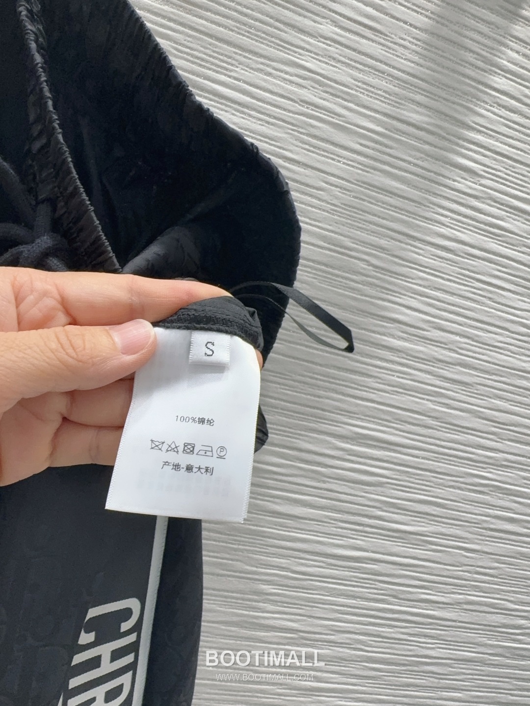 Dior SS26 Cotton Textured Straight Pants 디올 SS26 코튼 텍스처 스트레이트 블랙 팬츠 16