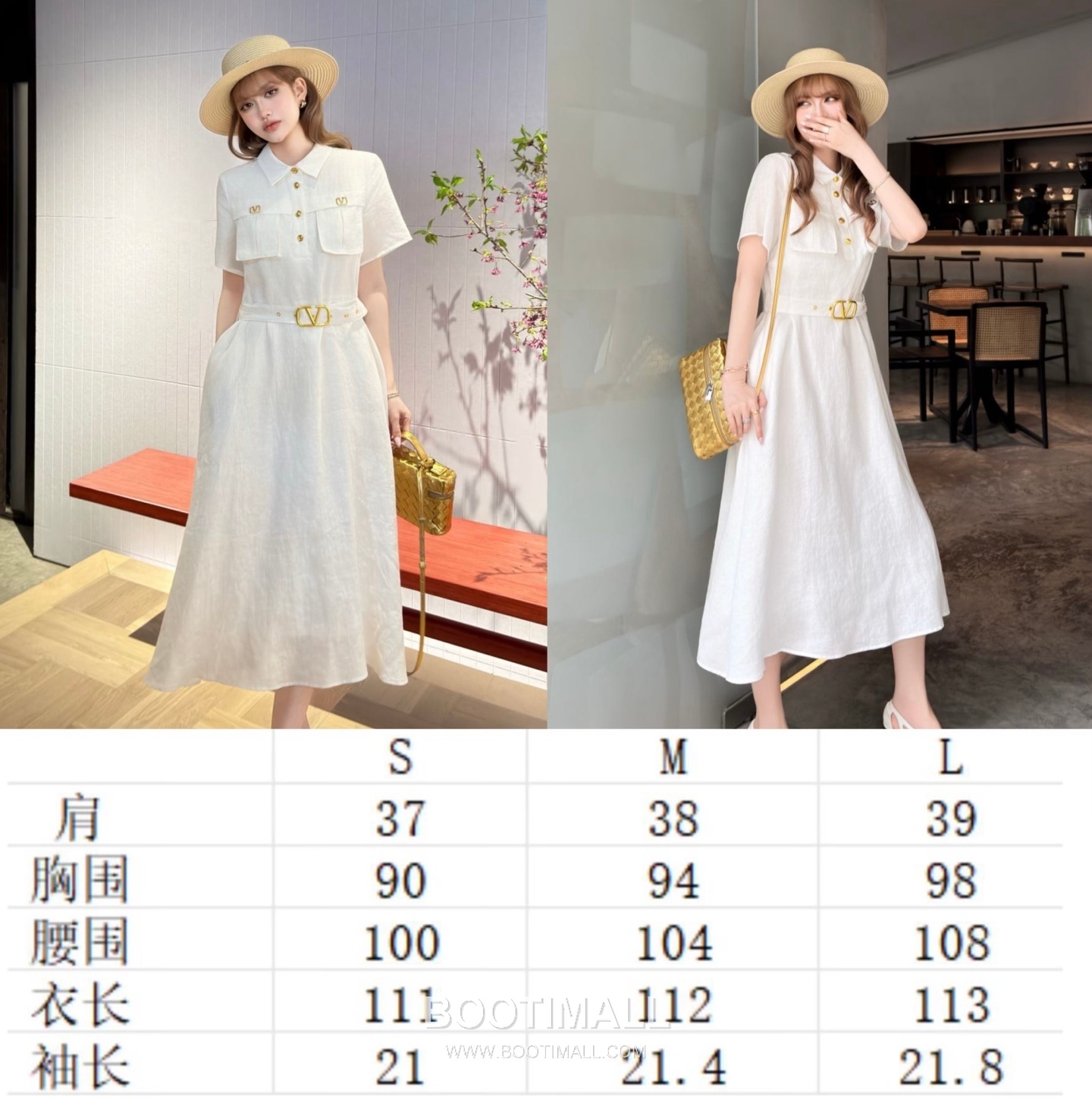 Valentino SS26 Linen Short Sleeve One Piece 발렌티노 SS26 린넨 반팔 베이지 원피스 9