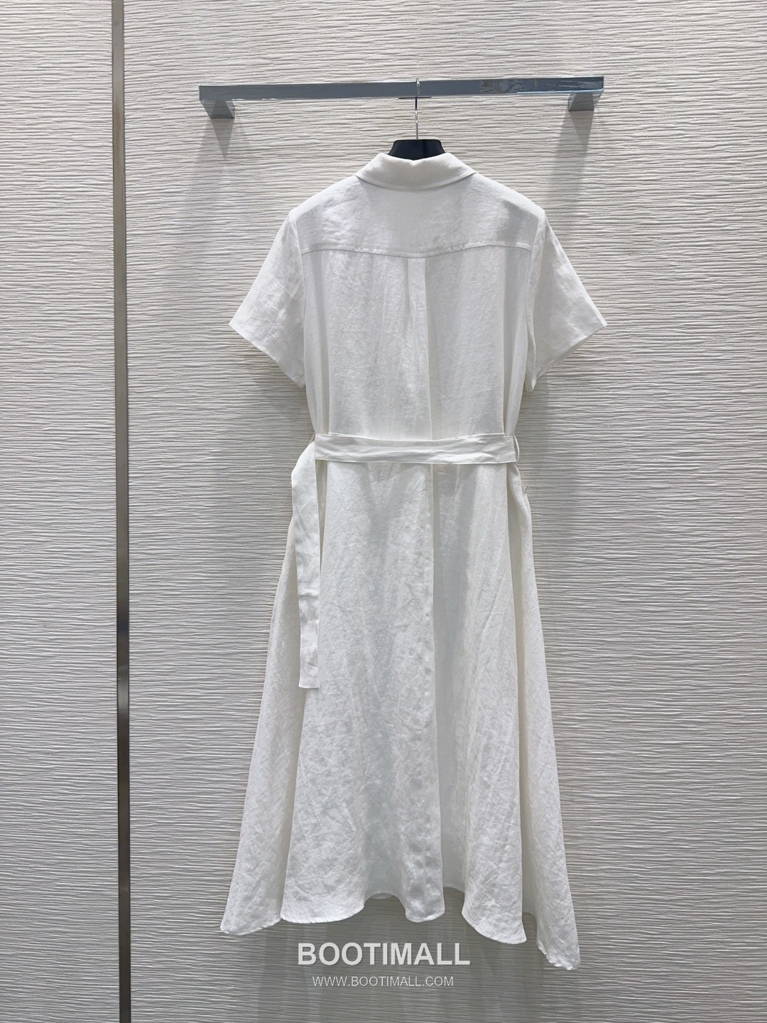 Valentino SS26 Linen Short Sleeve One Piece 발렌티노 SS26 린넨 반팔 베이지 원피스 18