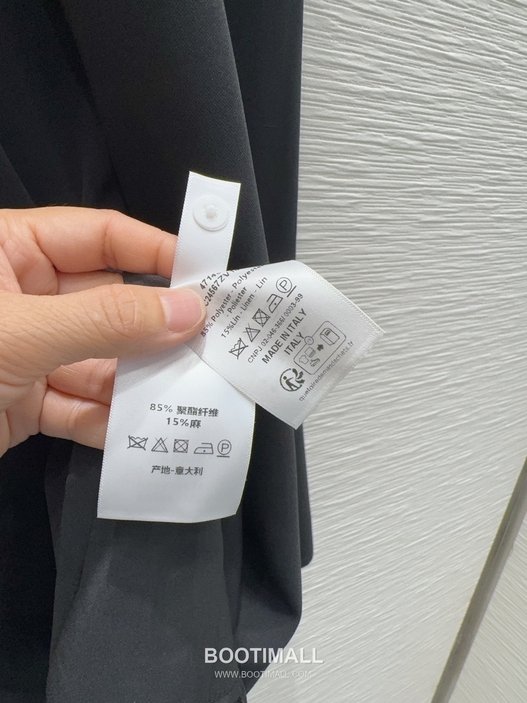 Dior SS26 Polyester Structured Fit Short Sleeve One Piece 디올 SS26 폴리에스터 구조핏 반팔 블랙 원피스 16