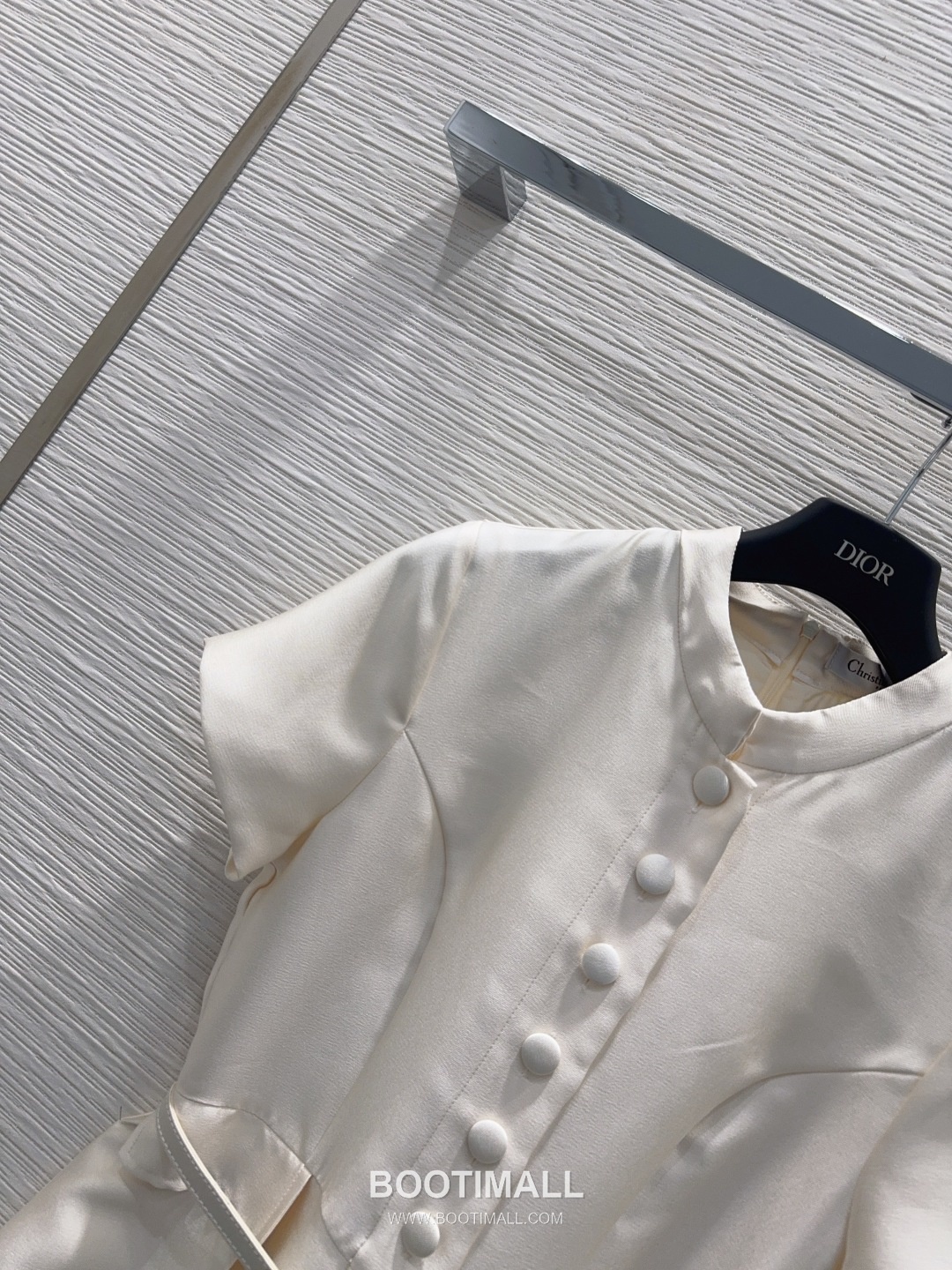 Dior SS26 Polyester Sleeveless Long One Piece 디올 SS26 폴리에스터 슬리브리스 블랙 원피스 12