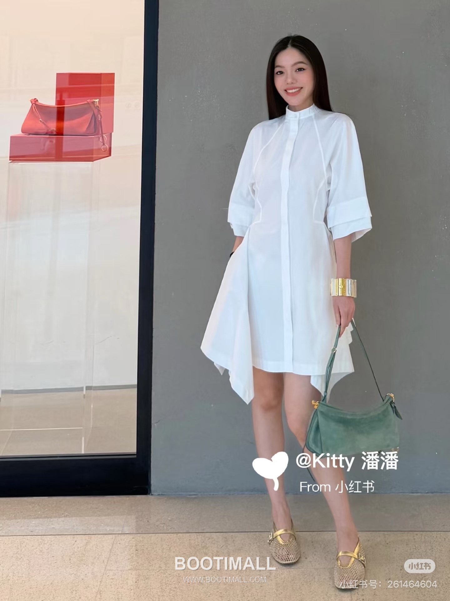 Alaia SS26 Cotton Asymmetric Waist Fit Short Sleeve One Piece 알라이아 SS26 코튼 비대칭 허리핏 반팔 블랙 원피스 6