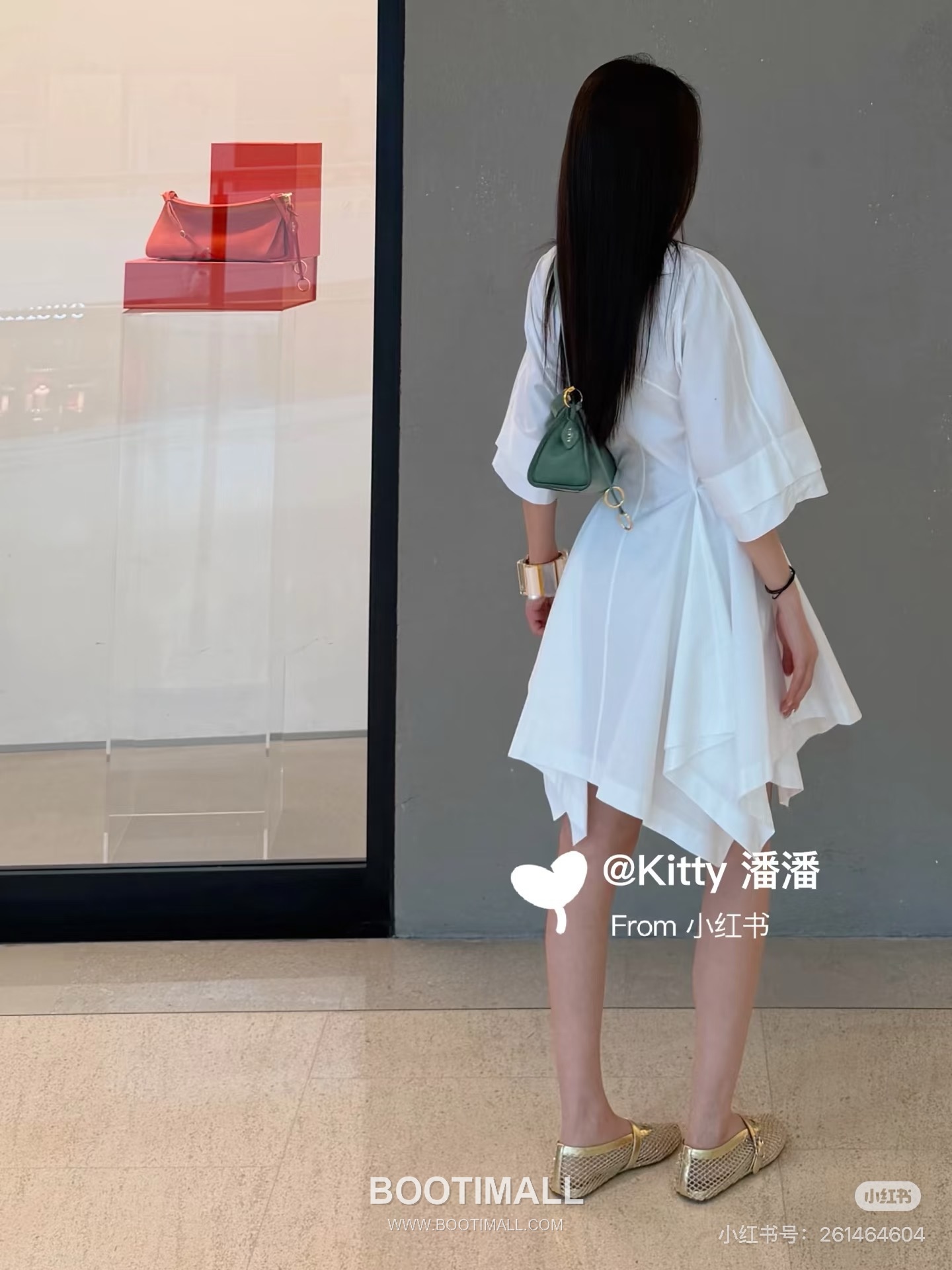 Alaia SS26 Cotton Asymmetric Waist Fit Short Sleeve One Piece 알라이아 SS26 코튼 비대칭 허리핏 반팔 블랙 원피스 7