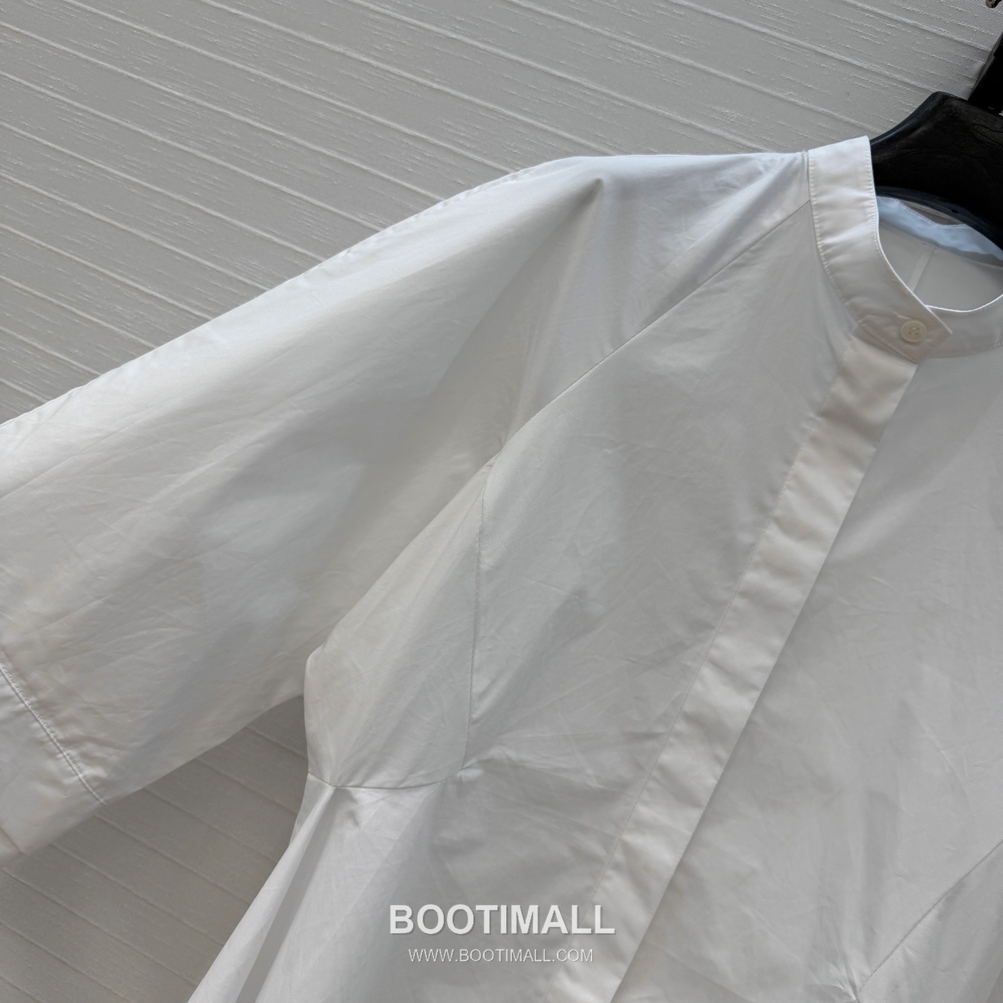 Alaia SS26 Cotton Asymmetric Waist Fit Short Sleeve One Piece 알라이아 SS26 코튼 비대칭 허리핏 반팔 블랙 원피스 10