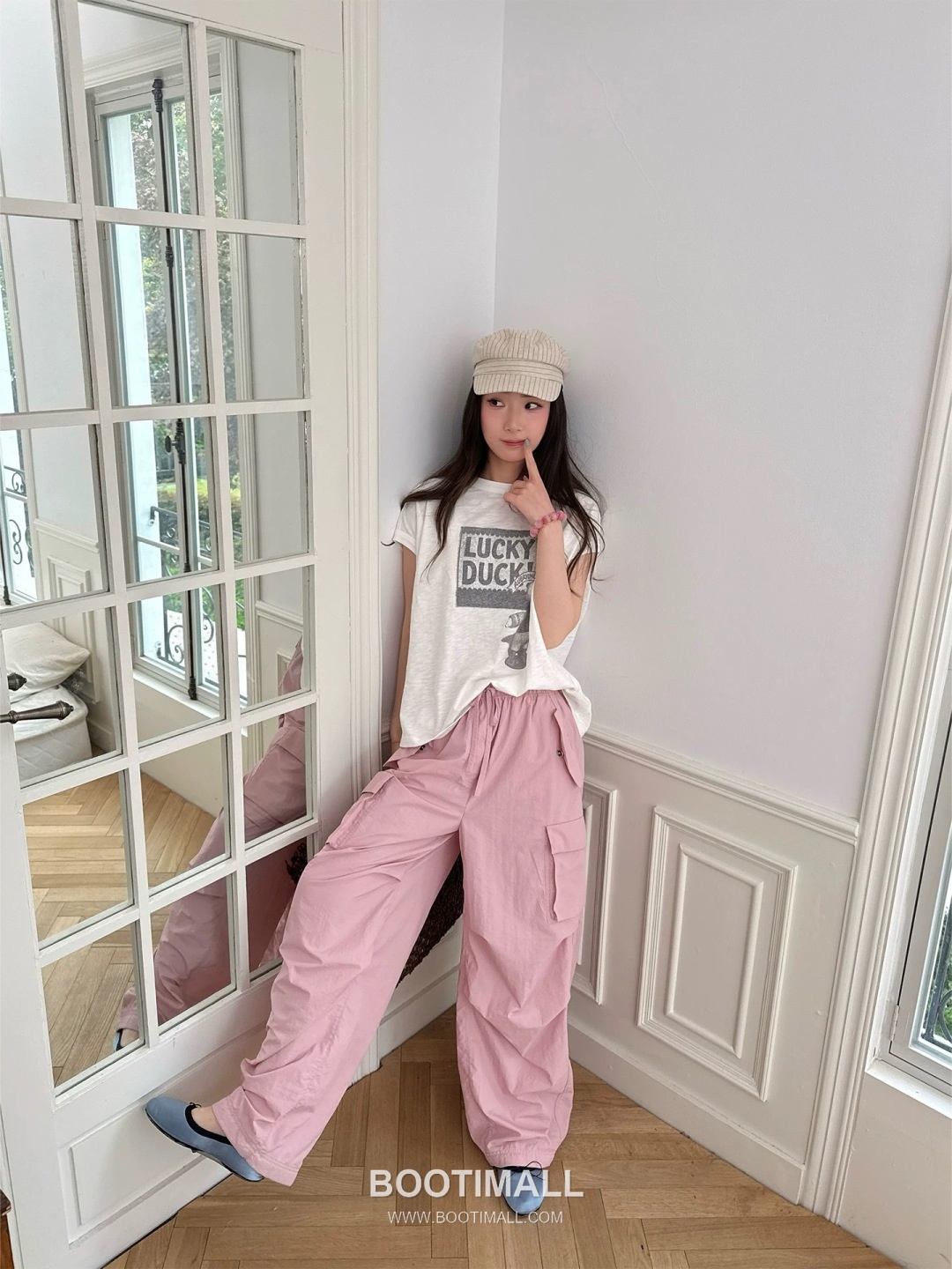 Thom Browne SS26 Cotton Ruffle Detachable Wide Pants 톰브라운 SS26 코튼 프릴 탈부착 와이드 블랙 팬츠 6