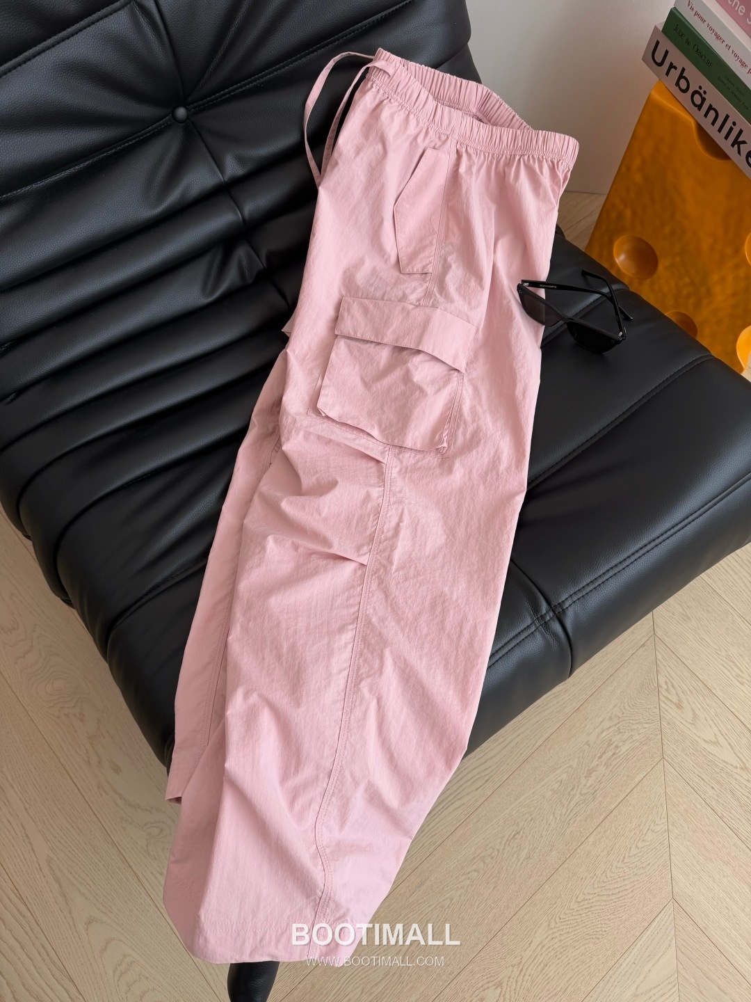 Thom Browne SS26 Cotton Ruffle Detachable Wide Pants 톰브라운 SS26 코튼 프릴 탈부착 와이드 블랙 팬츠 15