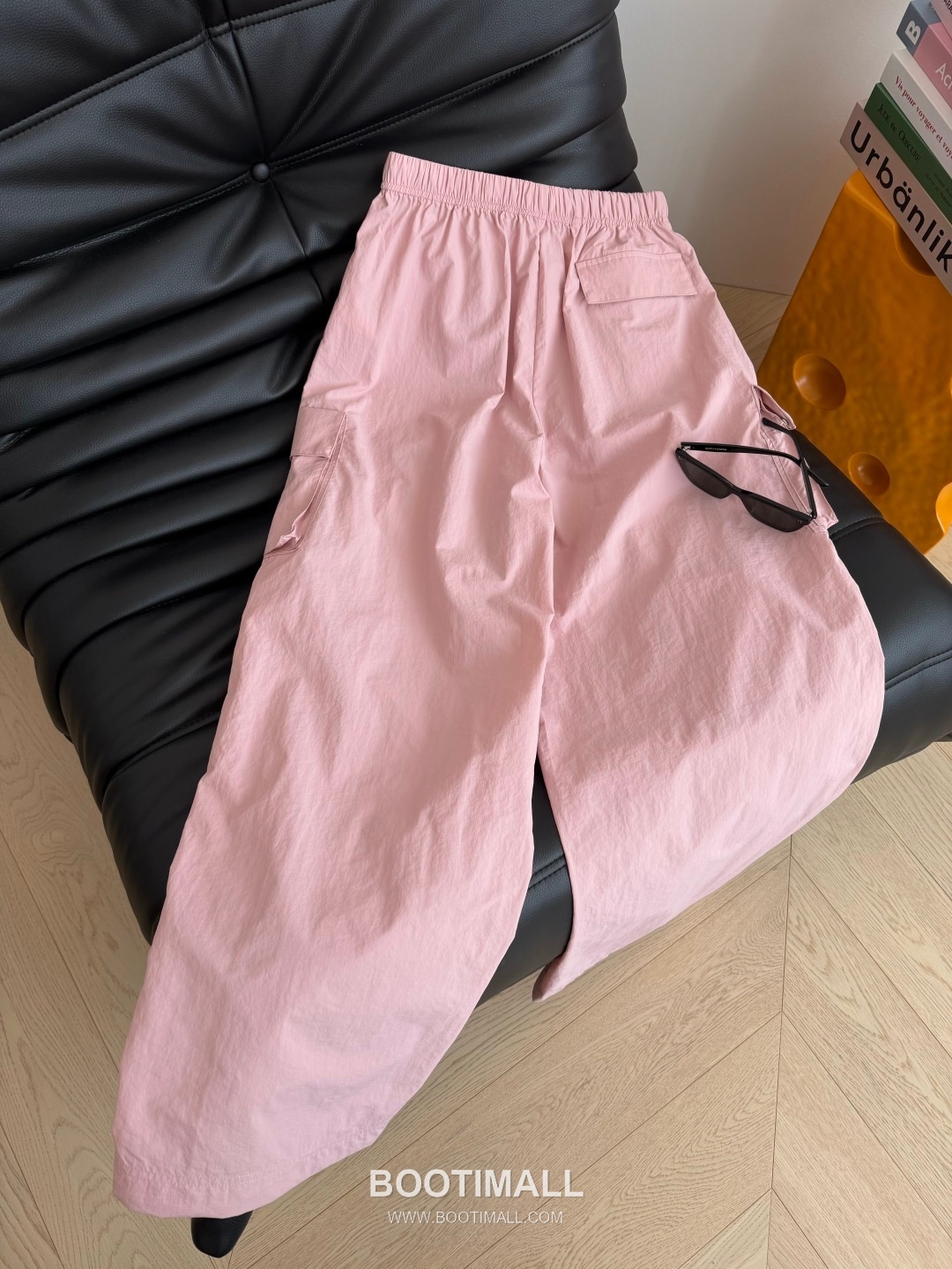 Thom Browne SS26 Cotton Ruffle Detachable Wide Pants 톰브라운 SS26 코튼 프릴 탈부착 와이드 블랙 팬츠 18