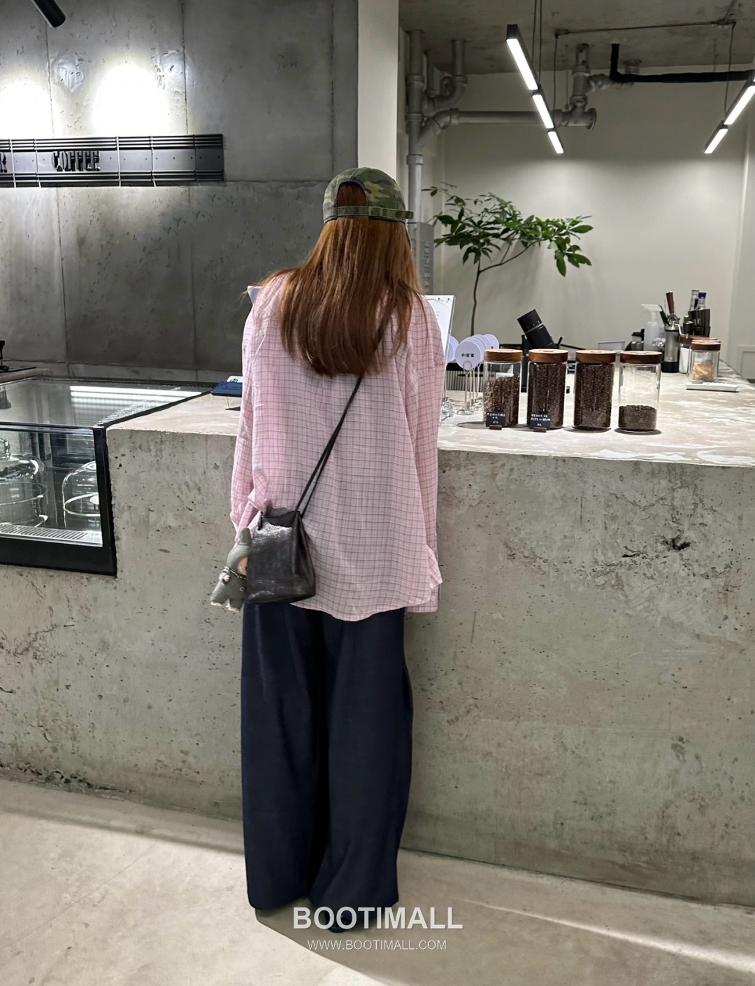 Lacoste SS26 Cotton Check Logo Embroidered Shirt 라코스테 SS26 코튼 체크 로고 자수 블루 셔츠 5