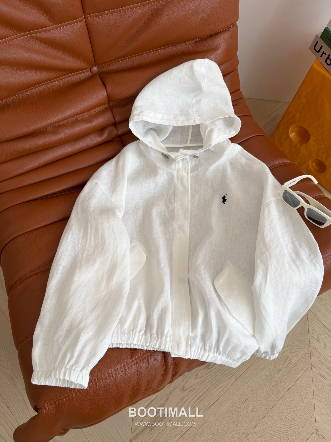 Polo Ralph Lauren SS26 Linen Pony Embroidered Hooded Coat 폴로랄프로렌 SS26 린넨 포니 자수 후드 베이지 코트 16